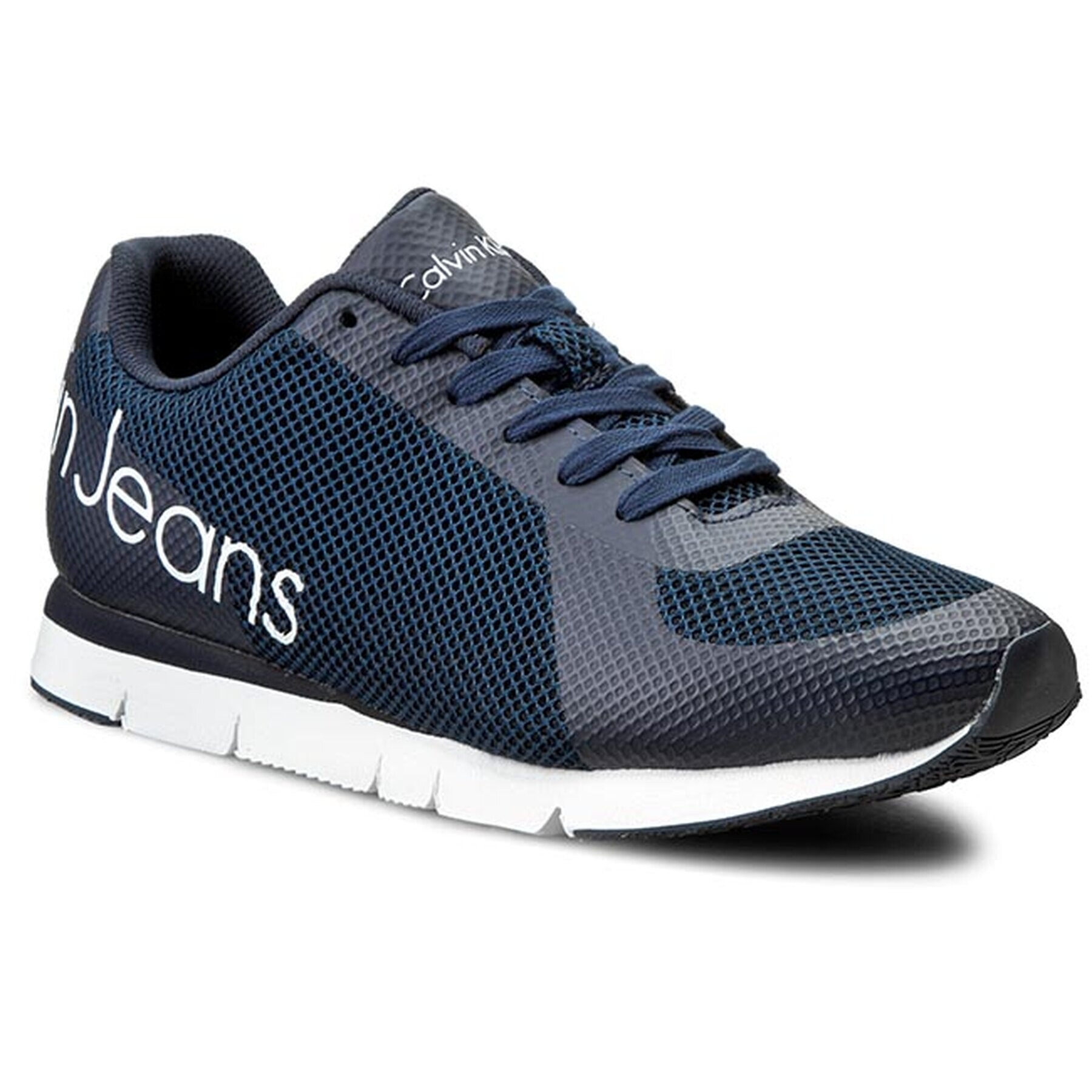 Calvin Klein Jeans Sneakers Jack SE8526 Bleumarin - Pled.ro