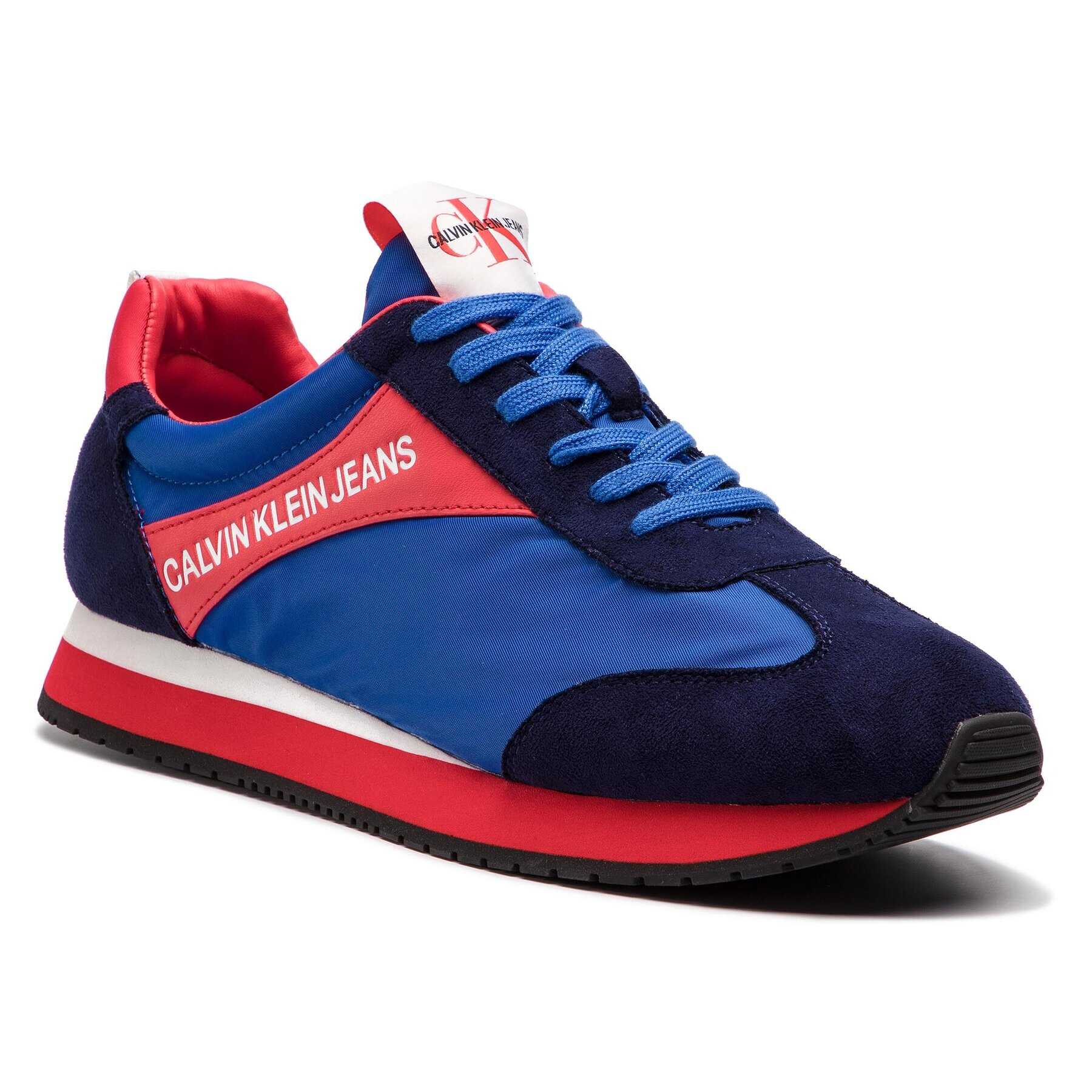 Calvin Klein Jeans Sneakers Jerrold S0615 Bleumarin - Pled.ro