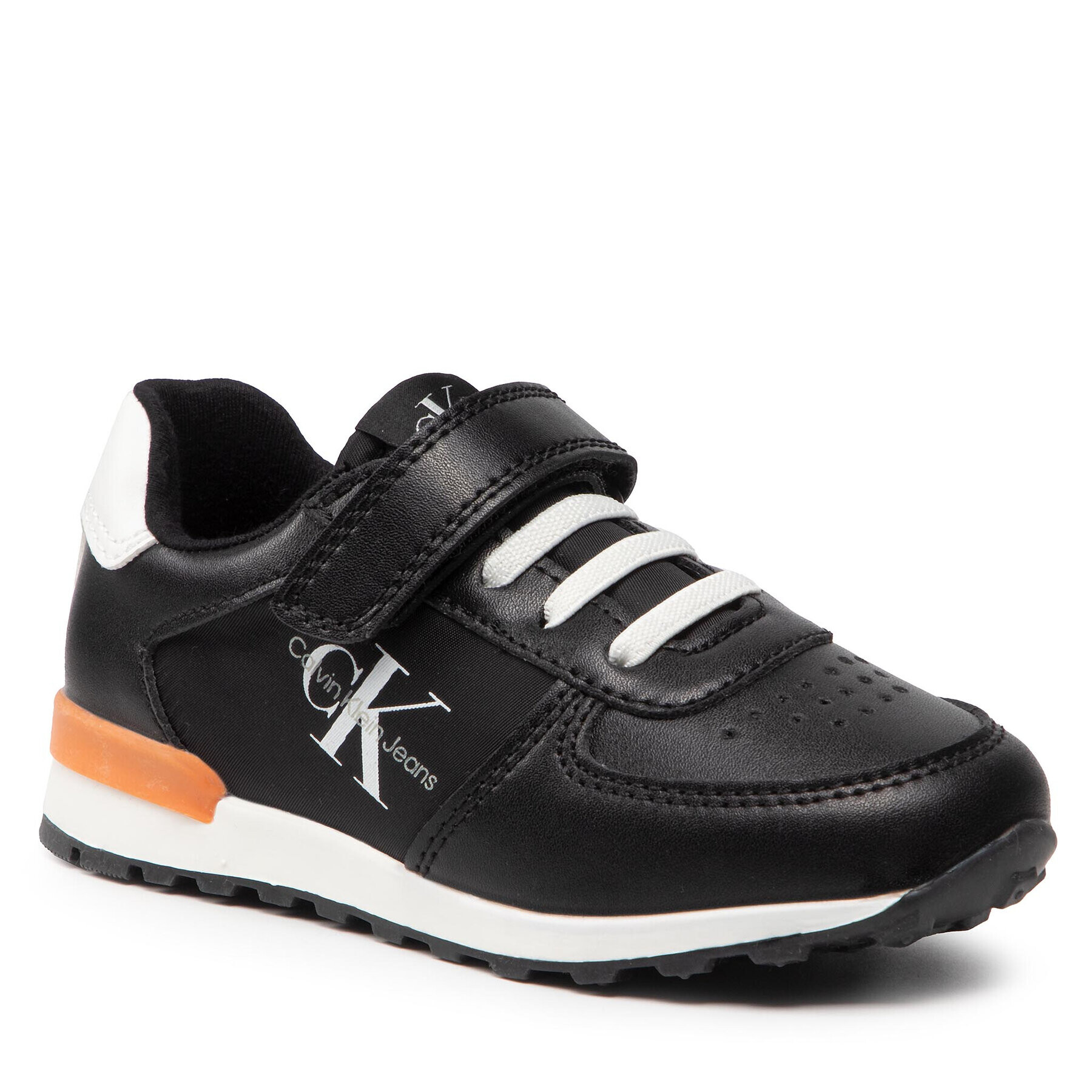 Calvin Klein Jeans Sneakers Low Cut Lace-Up Sneaker V1B9-80133-0208 S Negru - Pled.ro