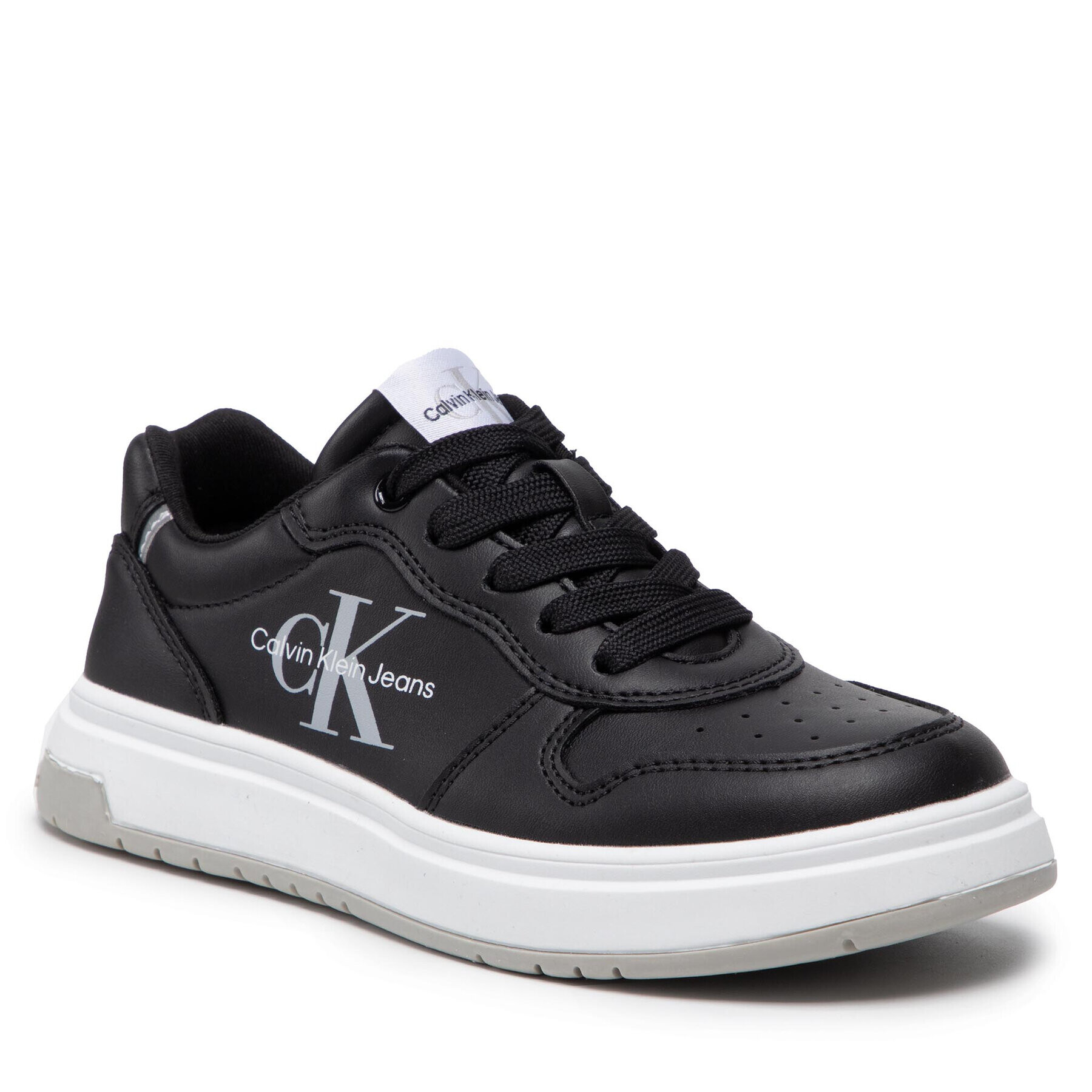 Calvin Klein Jeans Sneakers Low Cut Lace-Up Sneaker V3B9-80115-1355 M Negru - Pled.ro