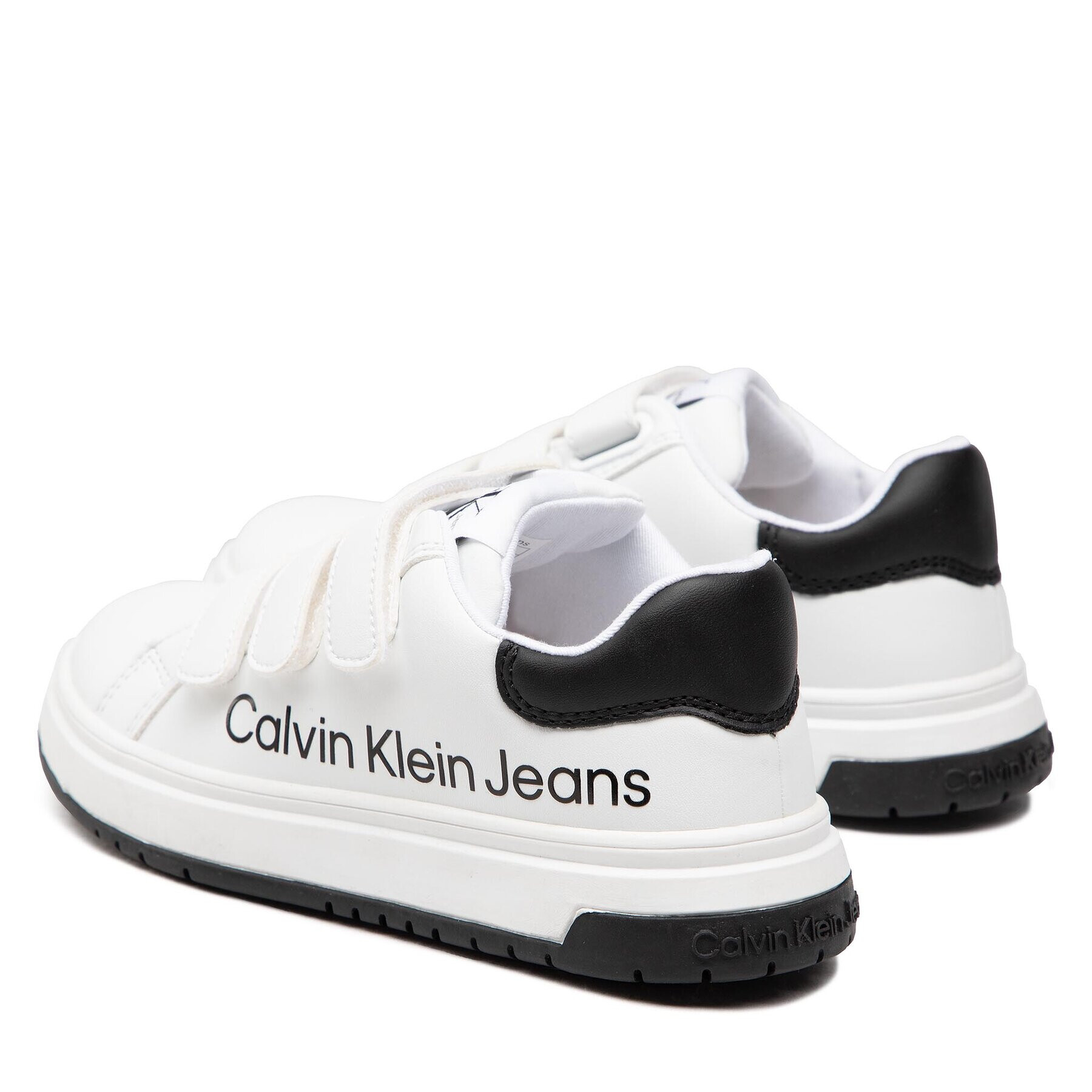 Calvin Klein Jeans Sneakers Low Cut Velcro Sneaker V3X9-80335-1355 M Alb - Pled.ro