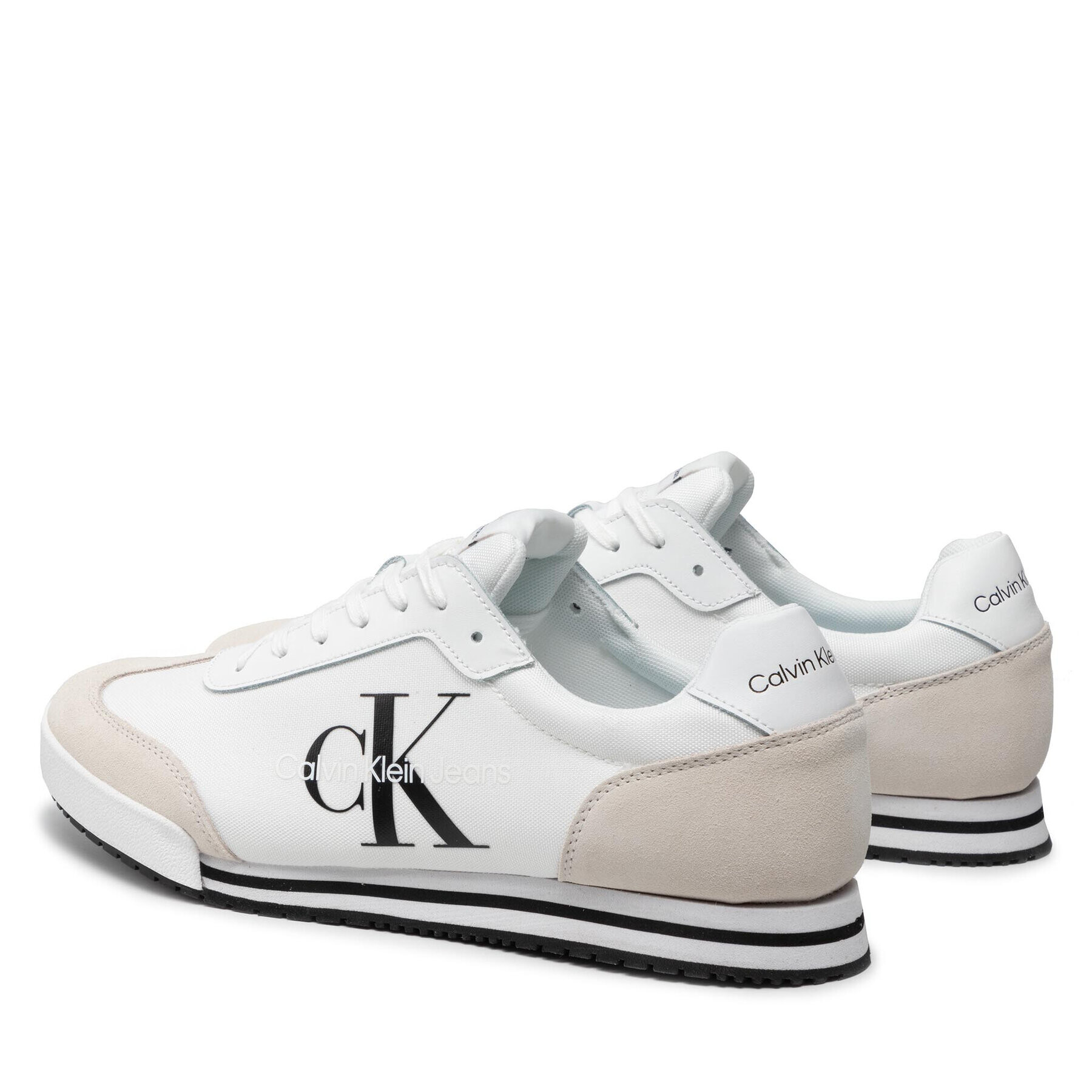 Calvin Klein Jeans Sneakers Low Runner 1 YM0YM00026 Alb - Pled.ro