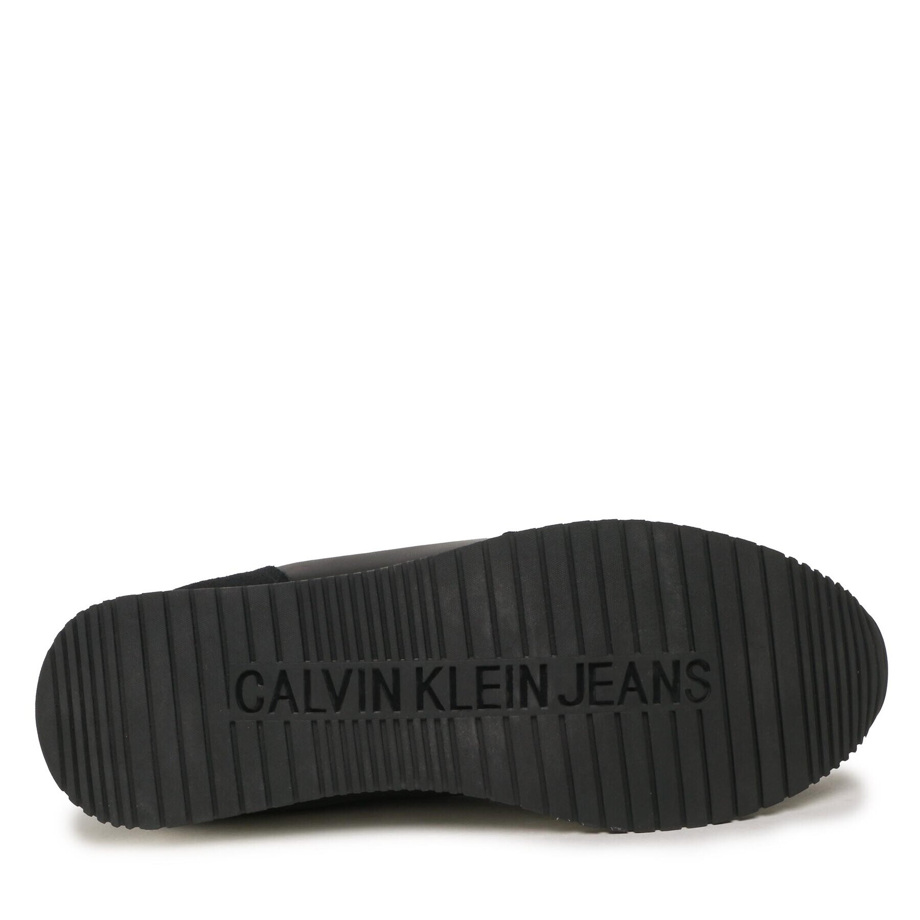 Calvin Klein Jeans Sneakers Retro Runner Laceup Refl YM0YM00742 Negru - Pled.ro