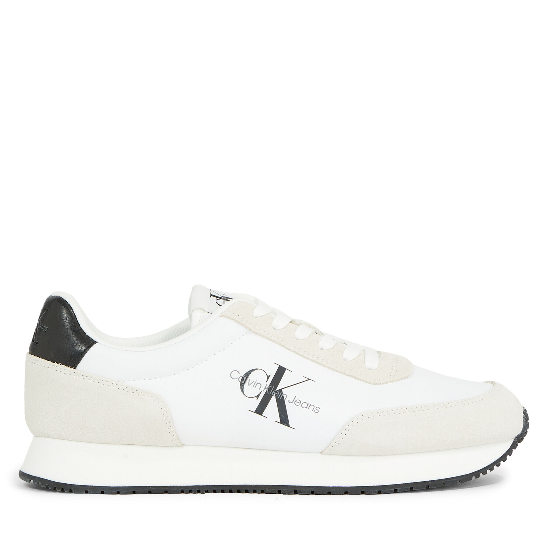 Calvin Klein Jeans Sneakers Retro Runner Su-Ny Mono YM0YM00746 Alb - Pled.ro