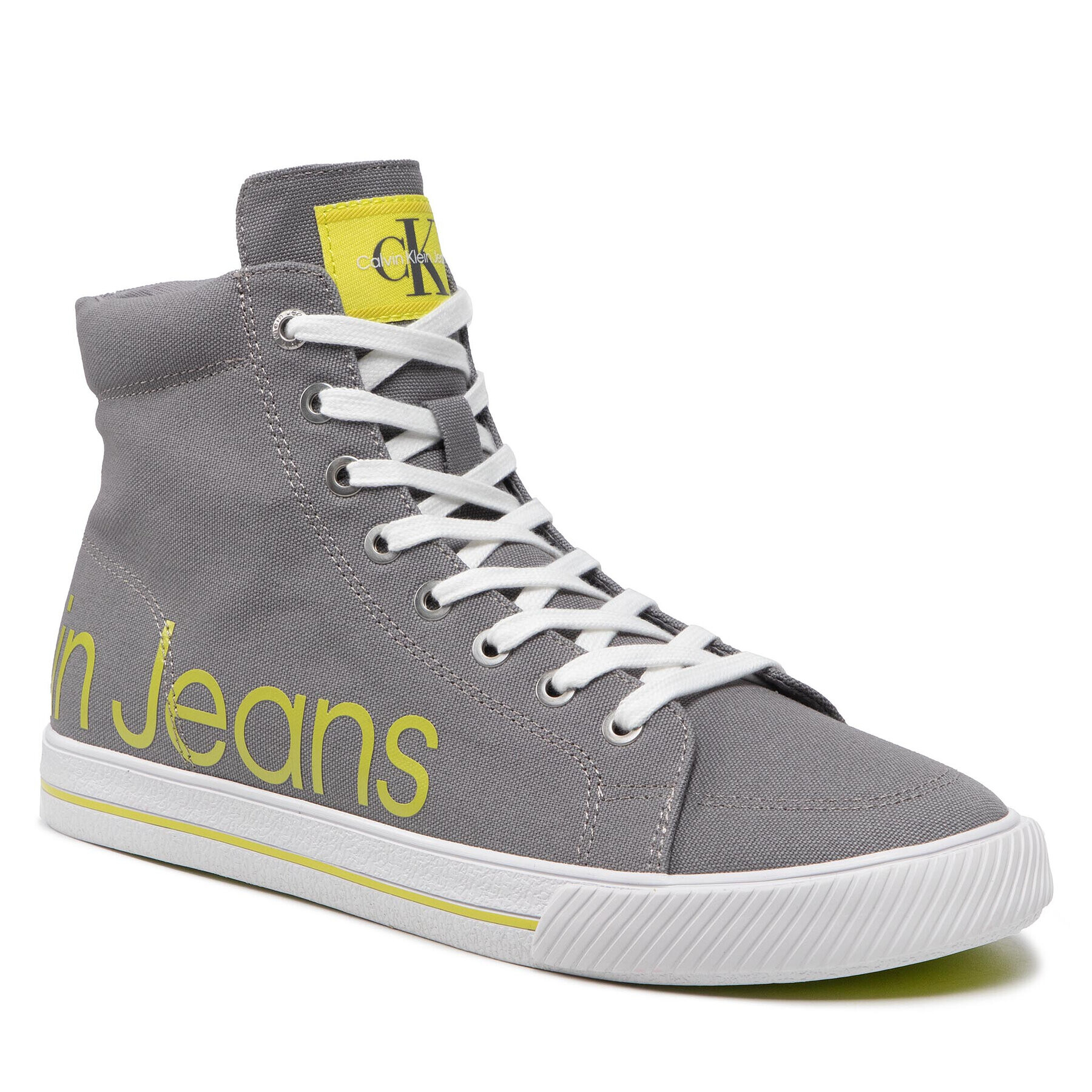 Calvin Klein Jeans Sneakers Retro Vulcanized YM0YM00308 Gri - Pled.ro