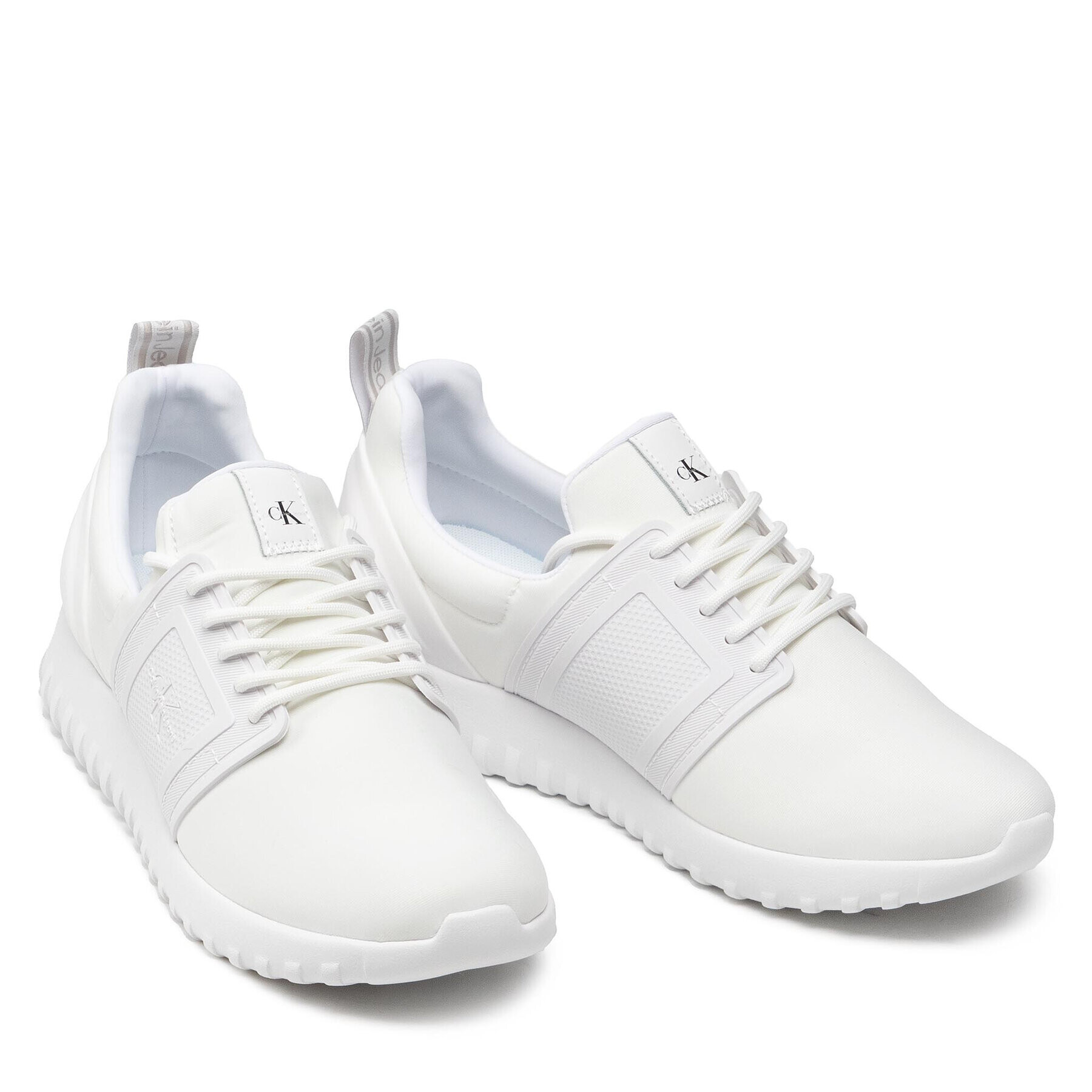 Calvin Klein Jeans Sneakers Sporty Eva Runner 2 Alb - Pled.ro