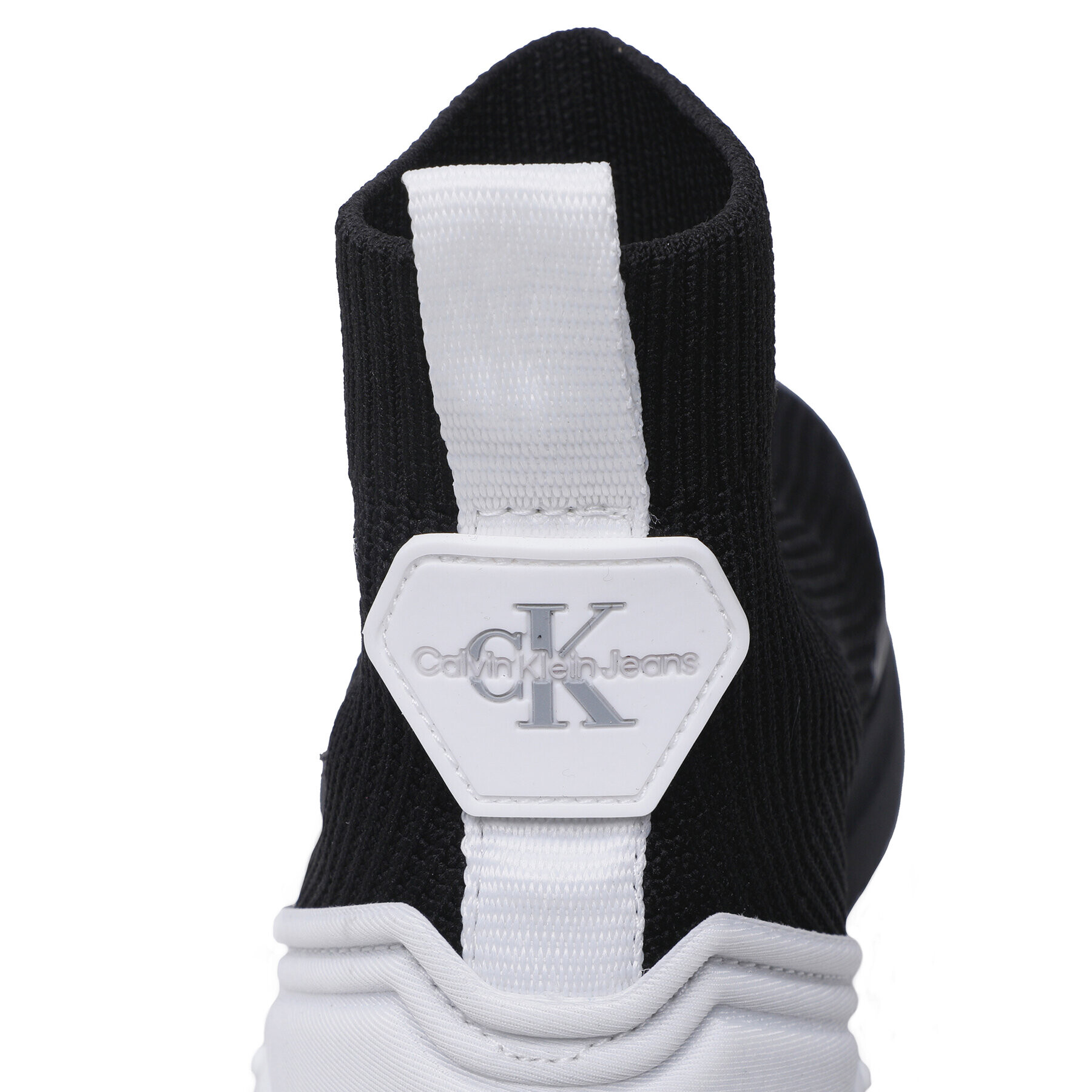 Calvin Klein Jeans Sneakers Sporty Runner Comfair Neoprene YW0YW00940 Negru - Pled.ro