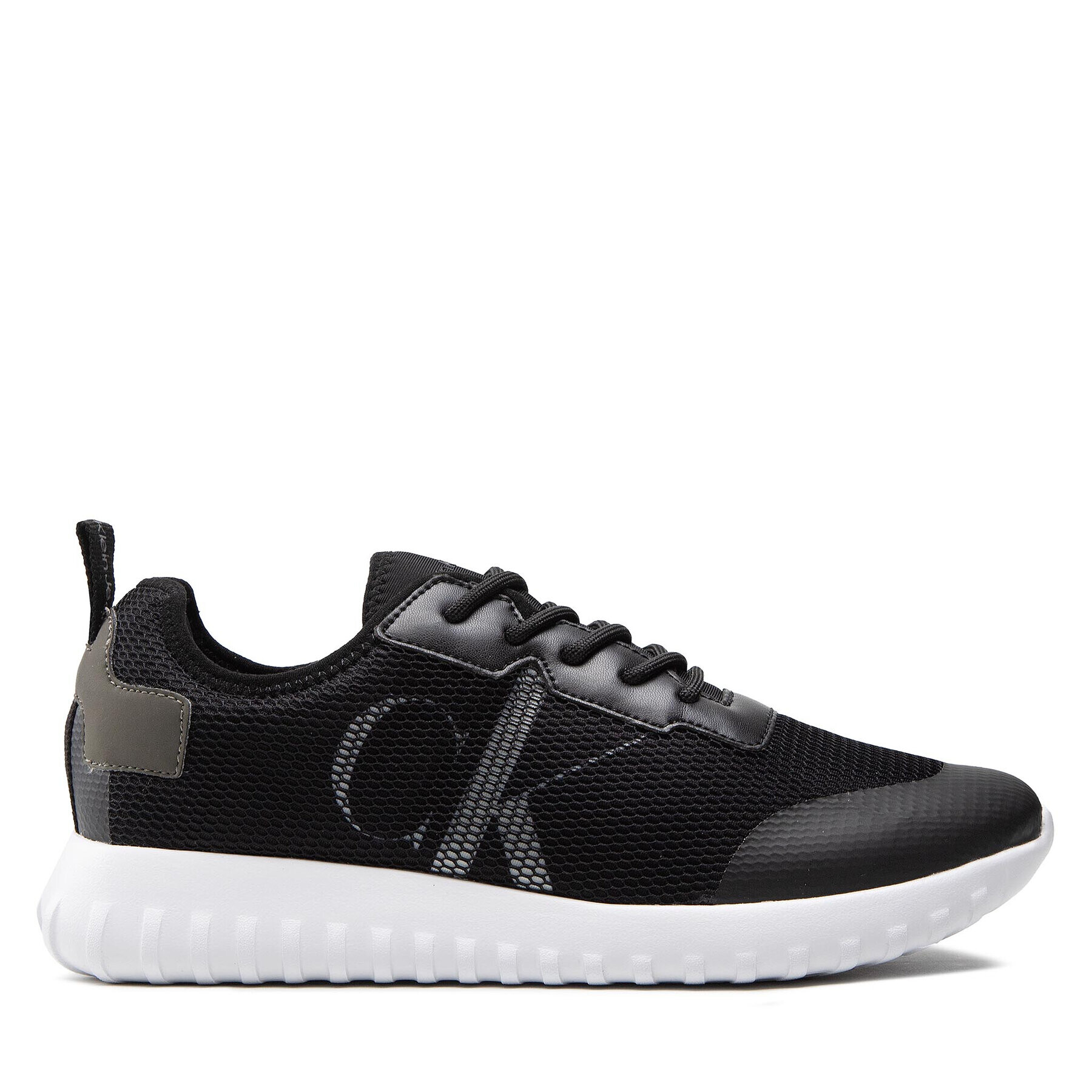 Calvin Klein Jeans Sneakers Sporty Runner Eva Slipon R Poly YM0YM00437 Negru - Pled.ro