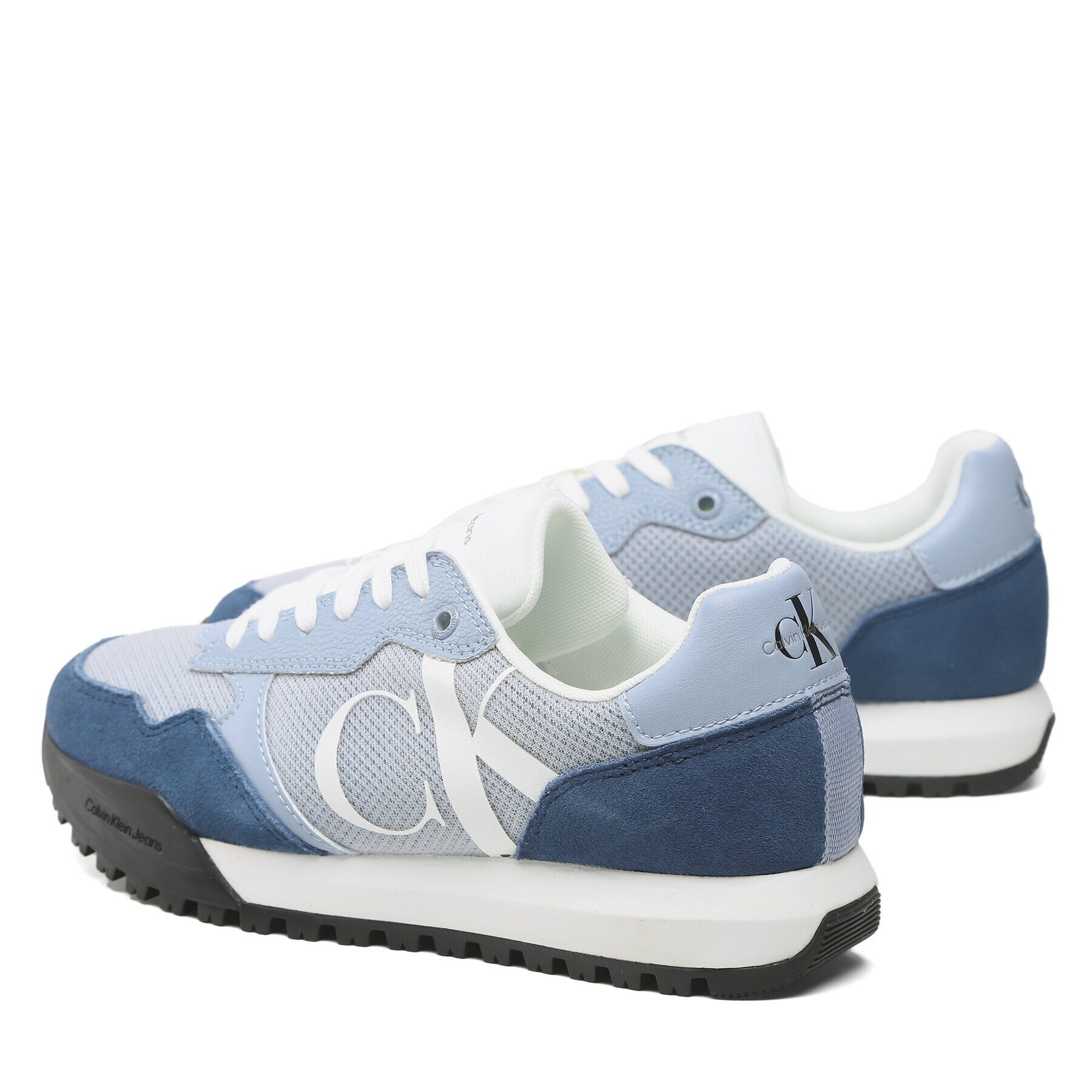 Calvin Klein Jeans Sneakers Toothy Runner Bold Mono YM0YM00583 Albastru - Pled.ro