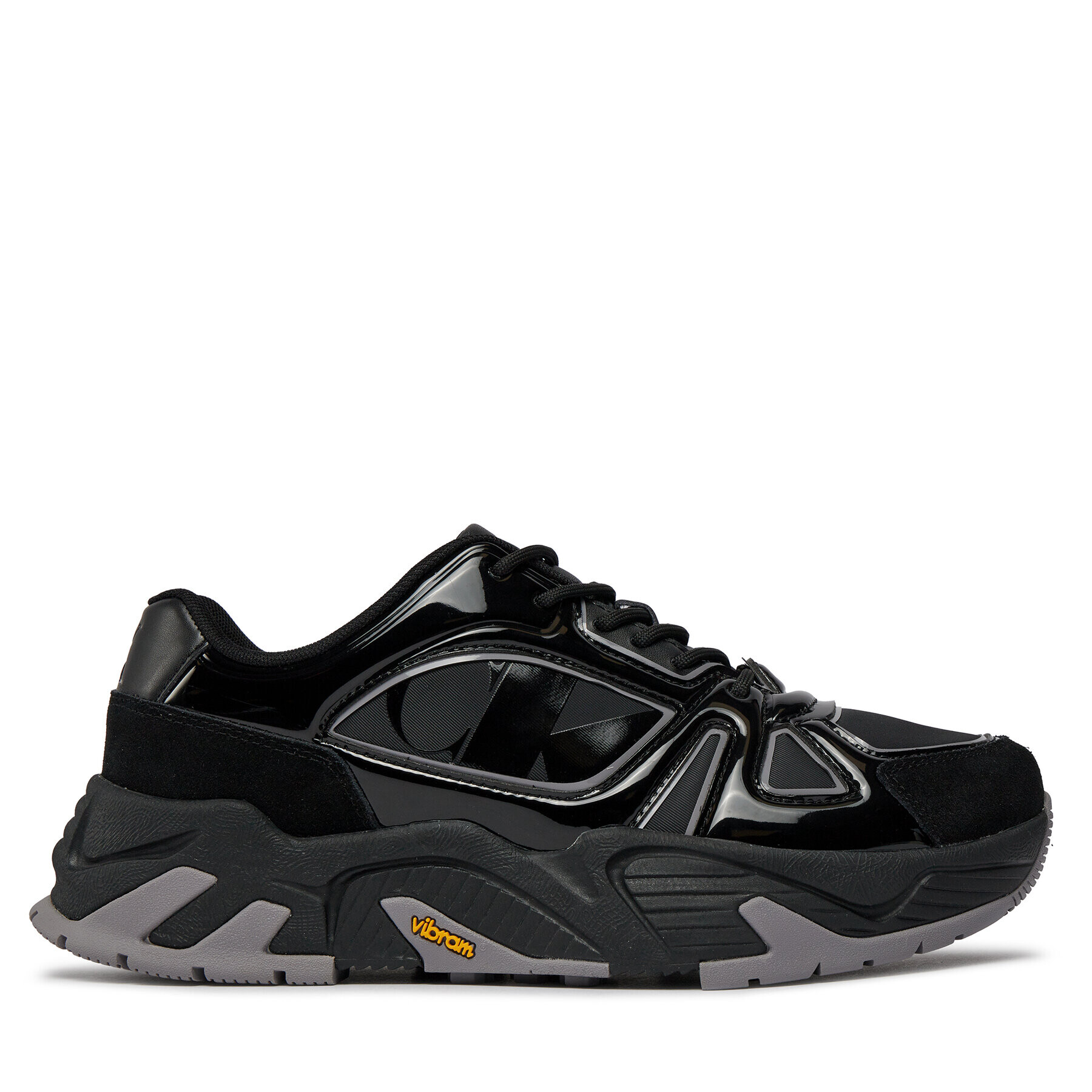 Calvin Klein Jeans Sneakers Vibram Runner Low Mix Nbs Lum YM0YM00880 Negru - Pled.ro