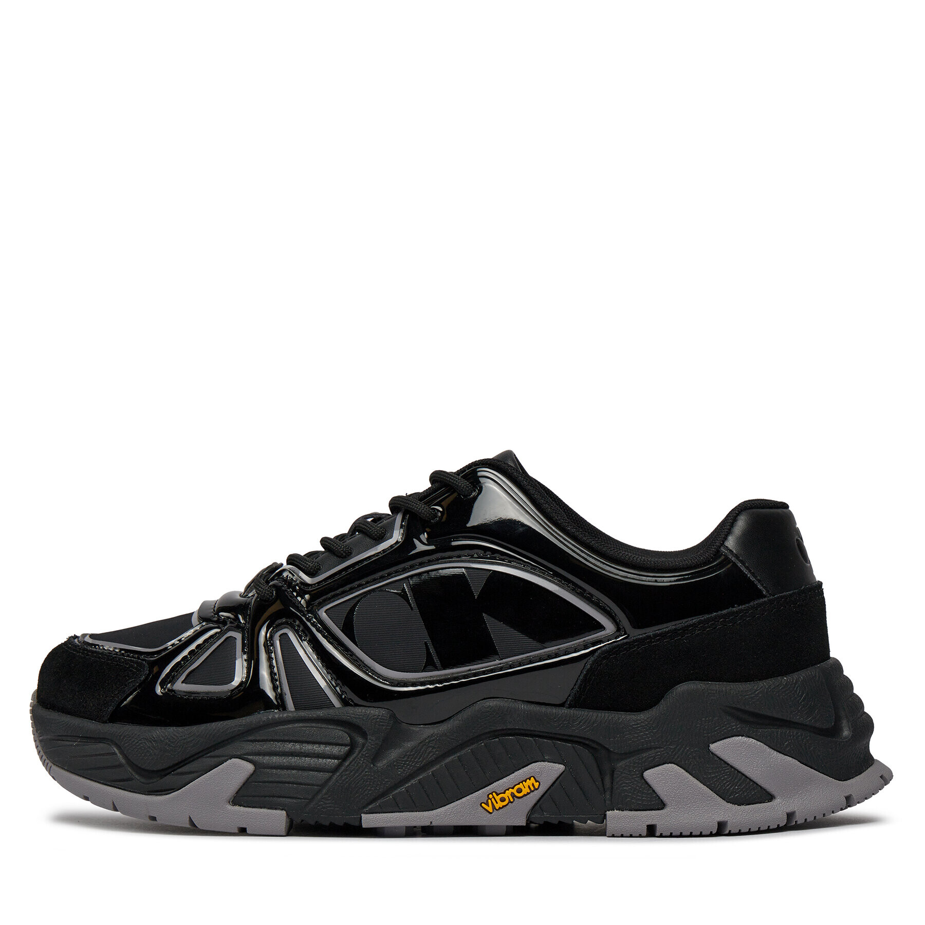 Calvin Klein Jeans Sneakers Vibram Runner Low Mix Nbs Lum YM0YM00880 Negru - Pled.ro