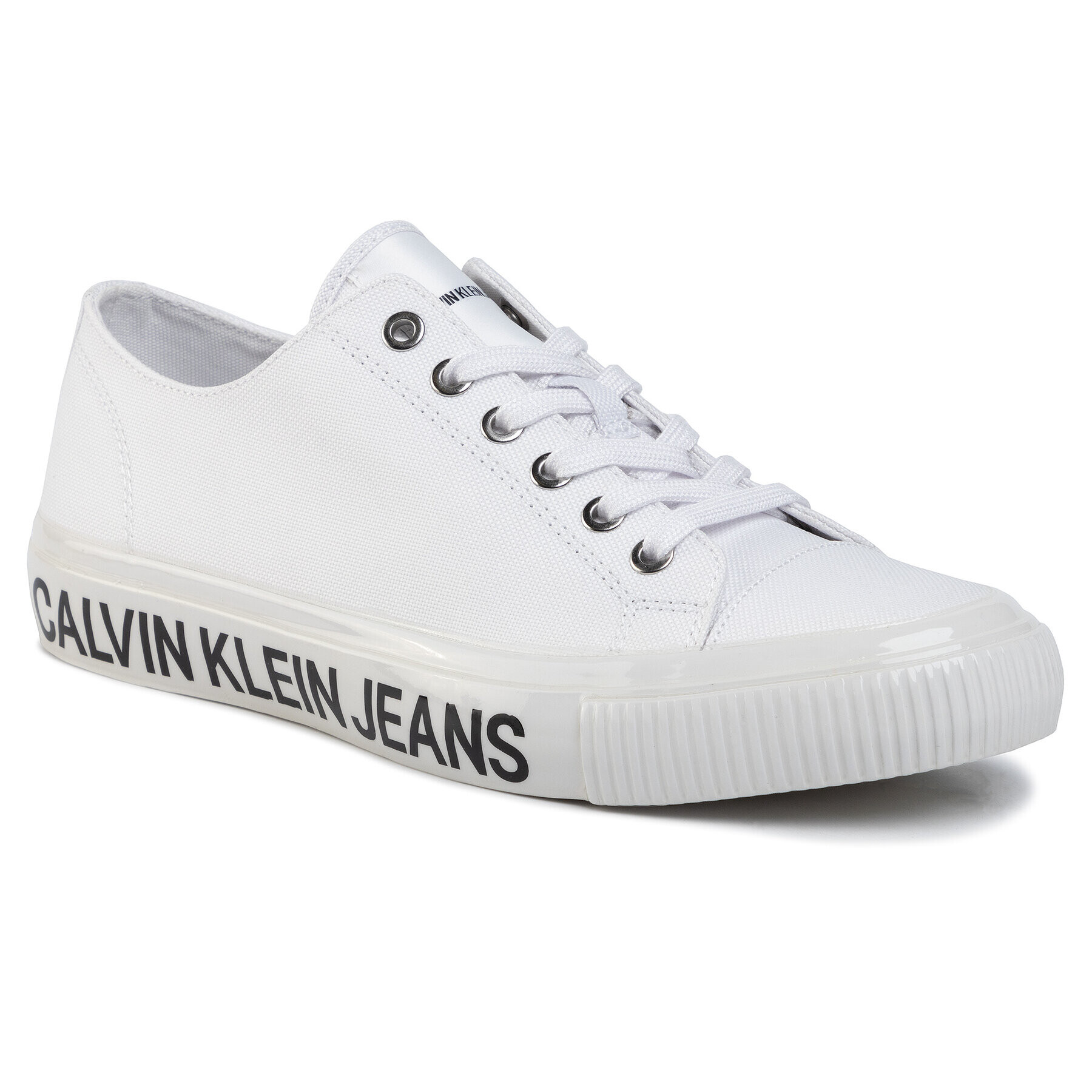 Calvin Klein Jeans Teniși Deangelo B4S0112 Alb - Pled.ro