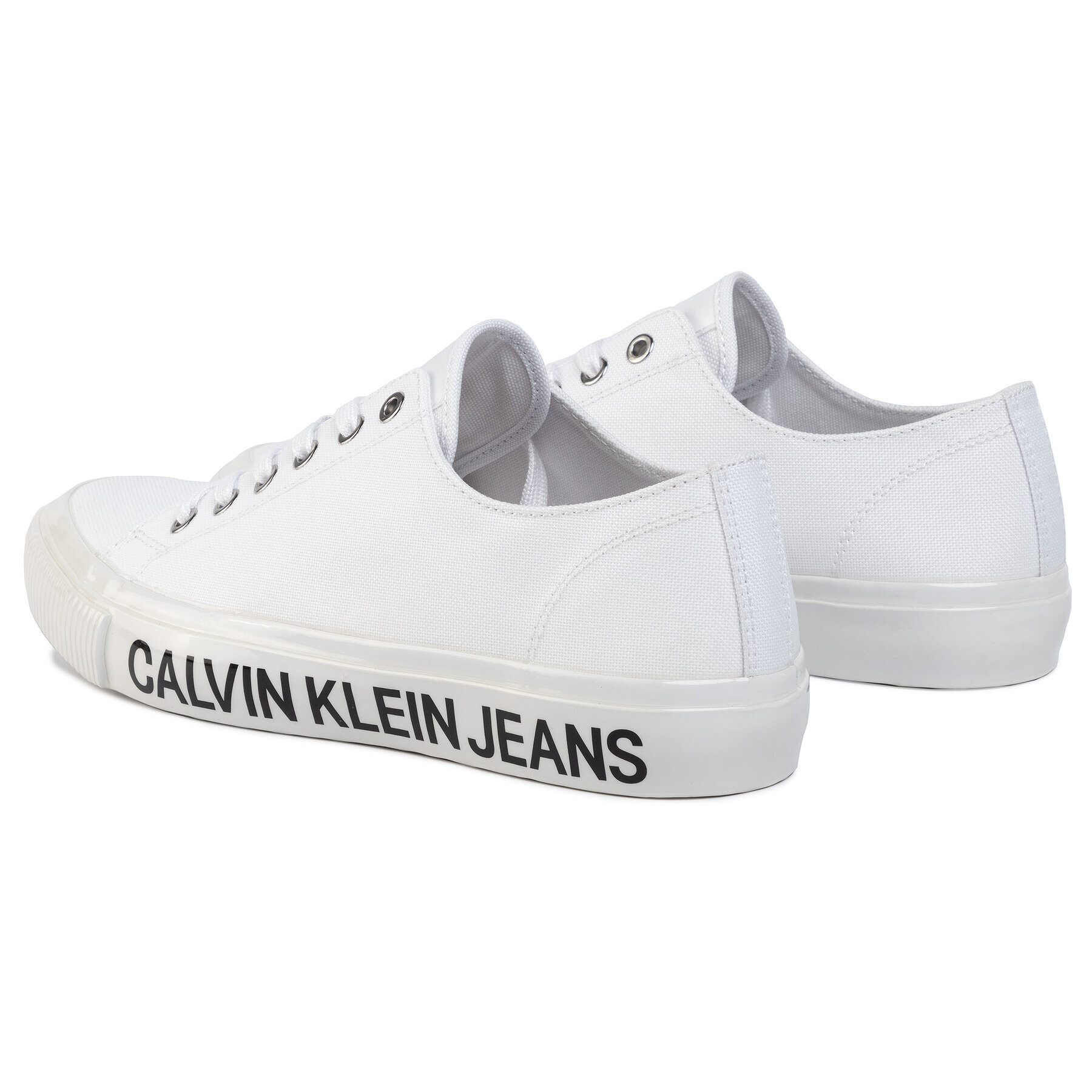 Calvin Klein Jeans Teniși Deangelo B4S0112 Alb - Pled.ro