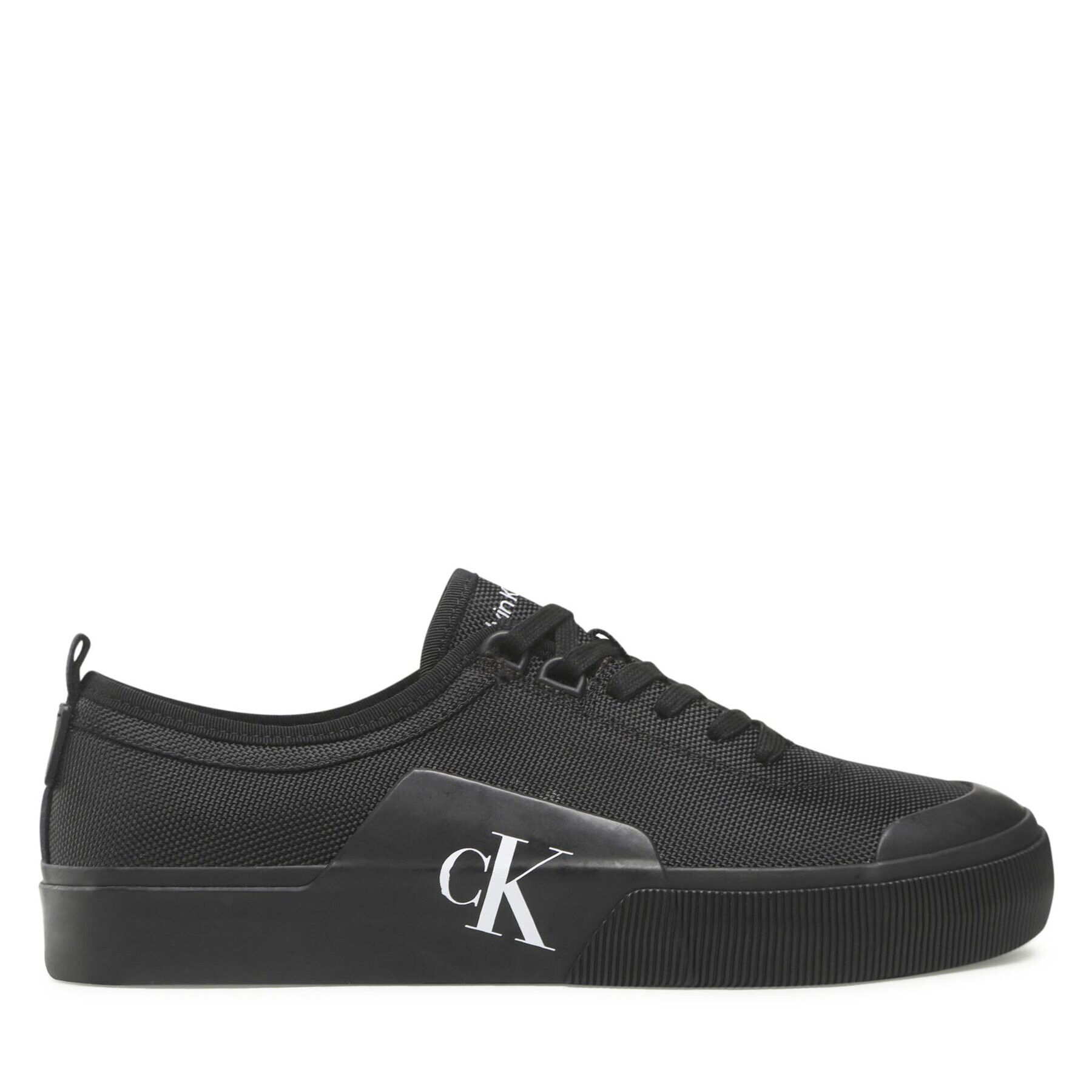 Calvin Klein Jeans Teniși Skater Vulc Laceup Low Ny YM0YM00459 Negru - Pled.ro