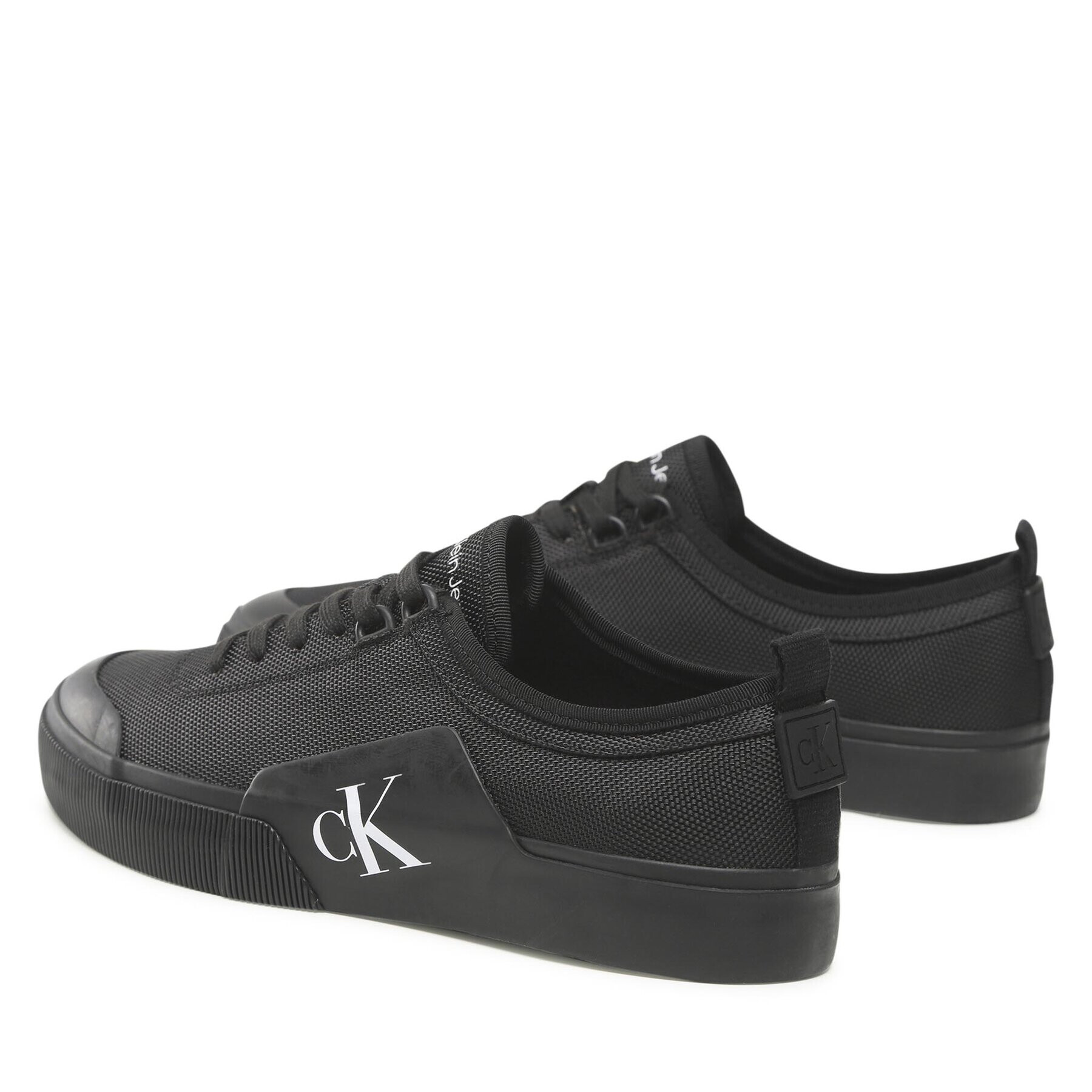 Calvin Klein Jeans Teniși Skater Vulc Laceup Low Ny YM0YM00459 Negru - Pled.ro