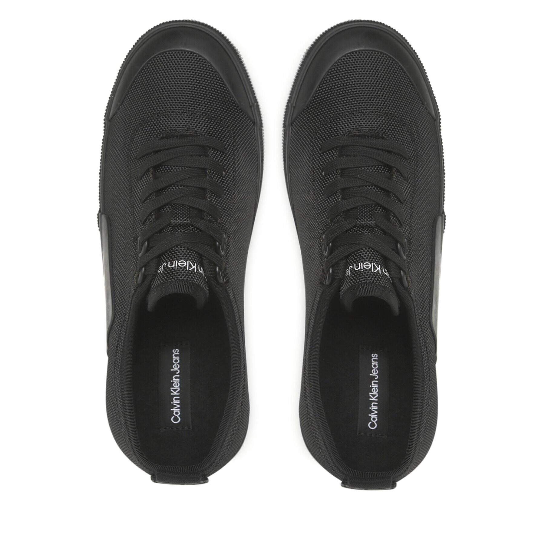 Calvin Klein Jeans Teniși Skater Vulc Laceup Low Ny YM0YM00459 Negru - Pled.ro