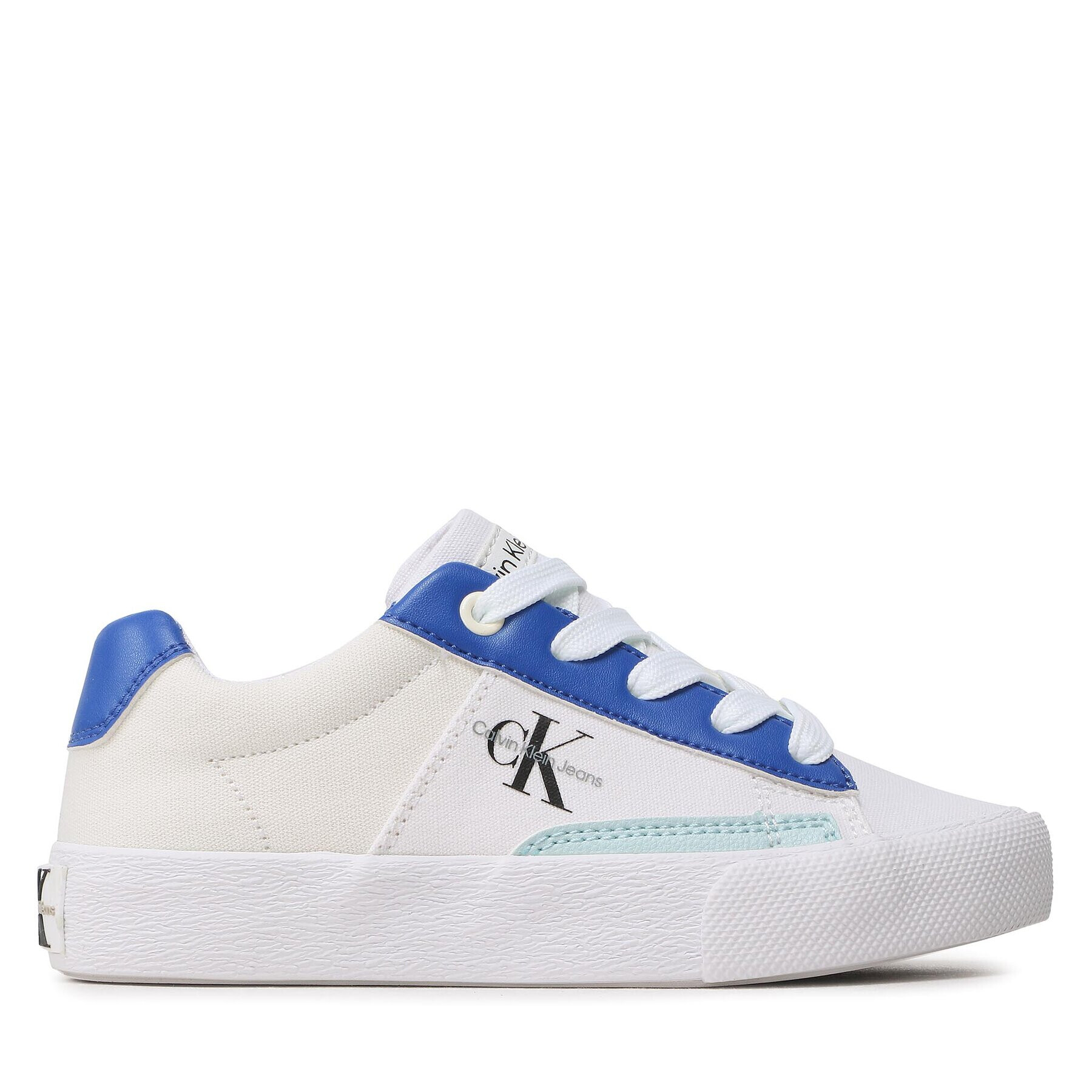 Calvin Klein Jeans Teniși Lowcut Lace-Up Sneaker V3X9-80564-1355 M Alb - Pled.ro