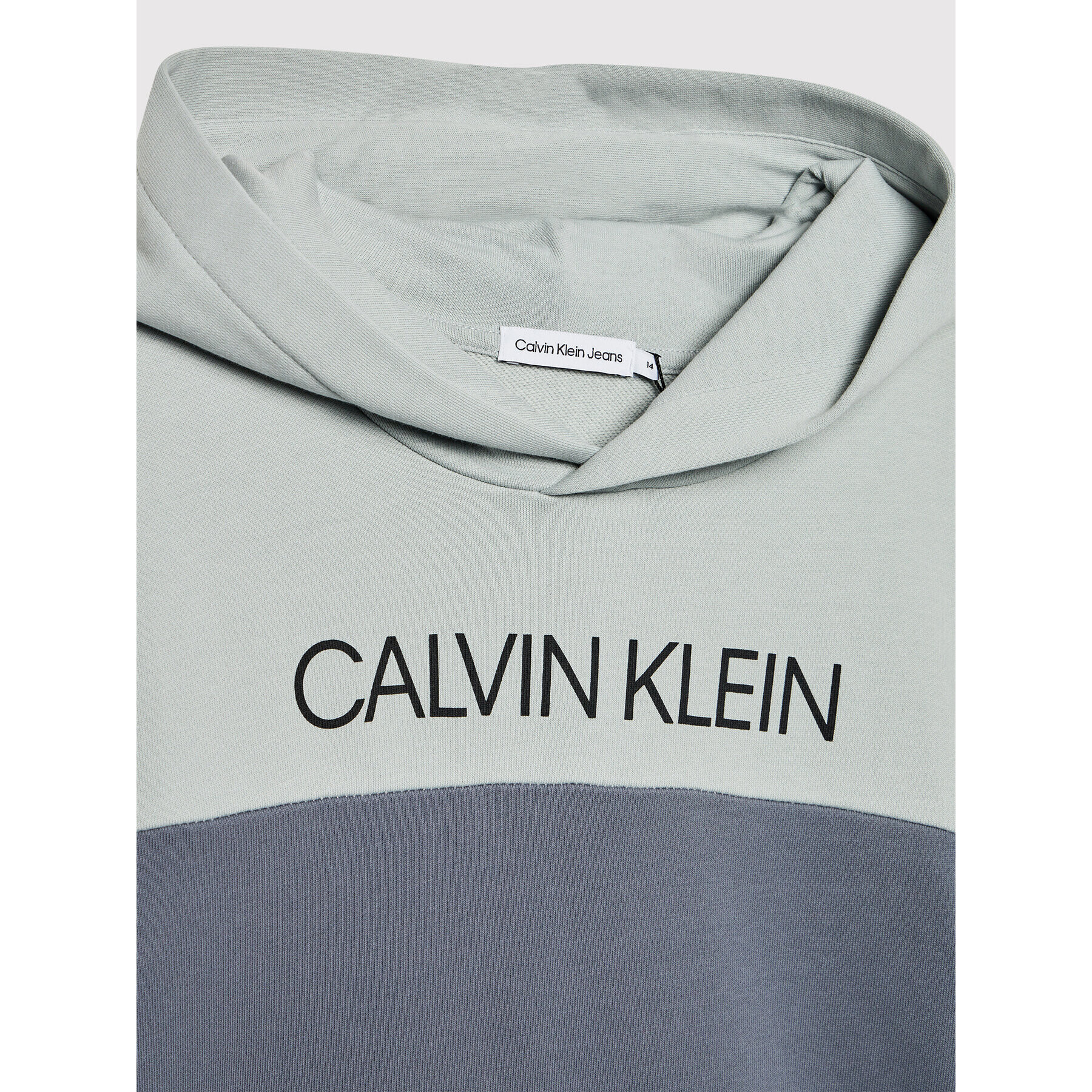 Calvin Klein Jeans Trening Color Block IB0IB00952 Gri Regular Fit - Pled.ro