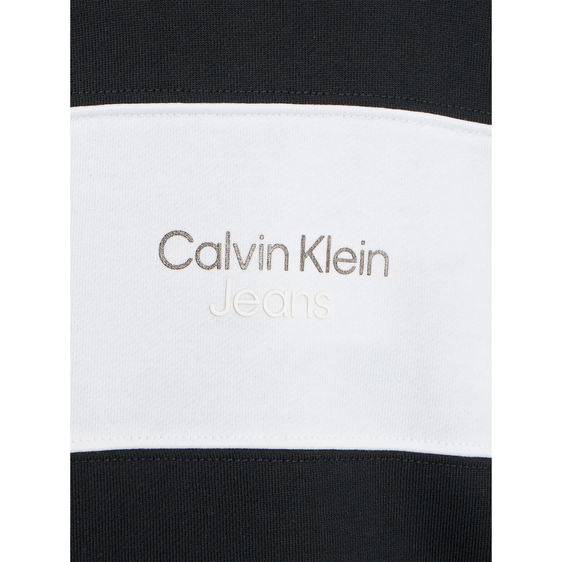 Calvin Klein Jeans Trening Color Block IB0IB01691 Negru Regular Fit - Pled.ro