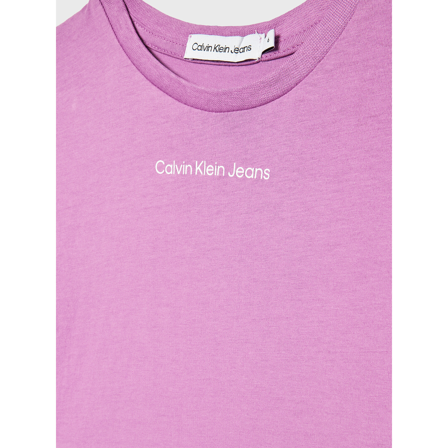 Calvin Klein Jeans Tricou IG0IG01536 Violet Boxy Fit - Pled.ro