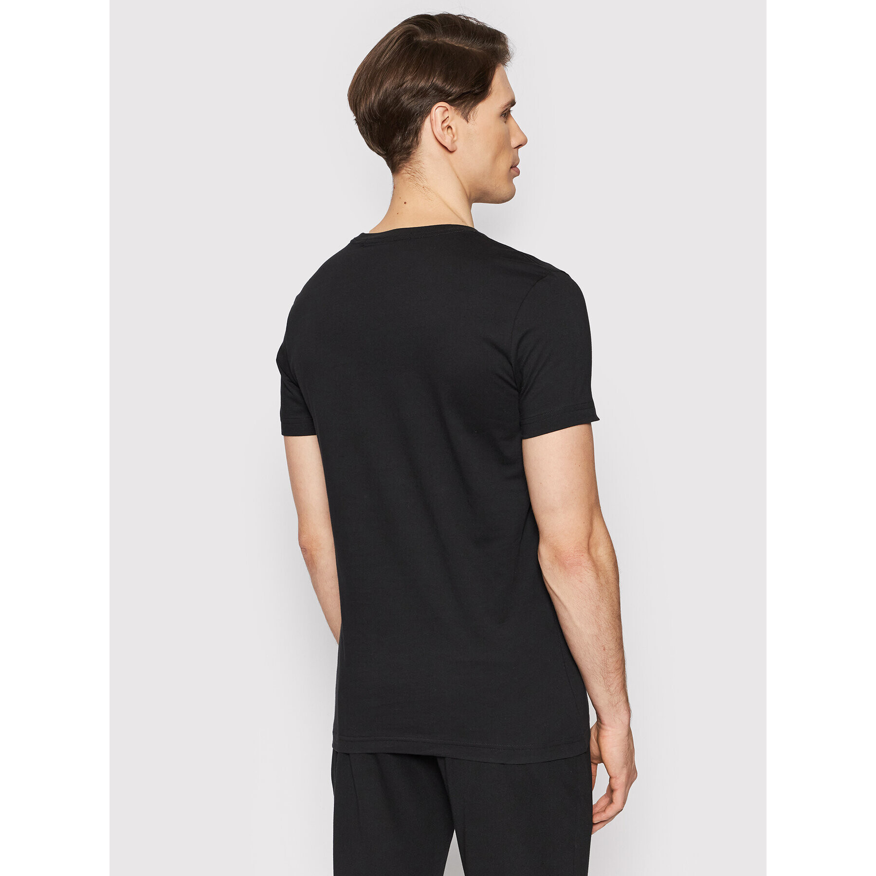 Calvin Klein Jeans Tricou J30J319713 Negru Regular Fit - Pled.ro