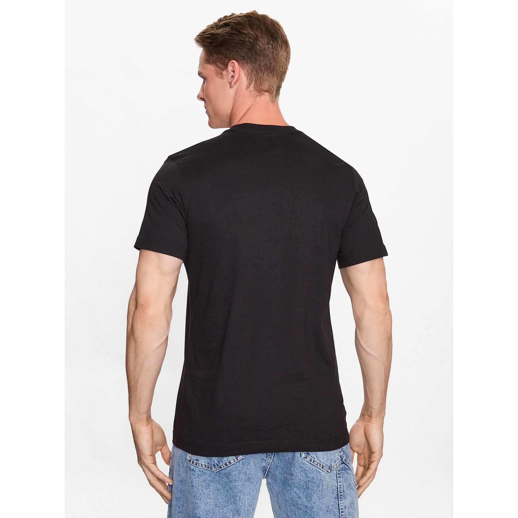 Calvin Klein Jeans Tricou J30J323523 Negru Regular Fit - Pled.ro