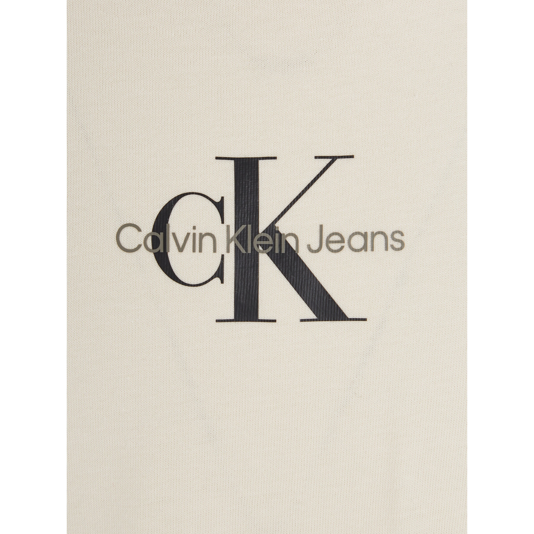 Calvin Klein Jeans Tricou Mico Monogram IG0IG01470 Bej Slim Fit - Pled.ro