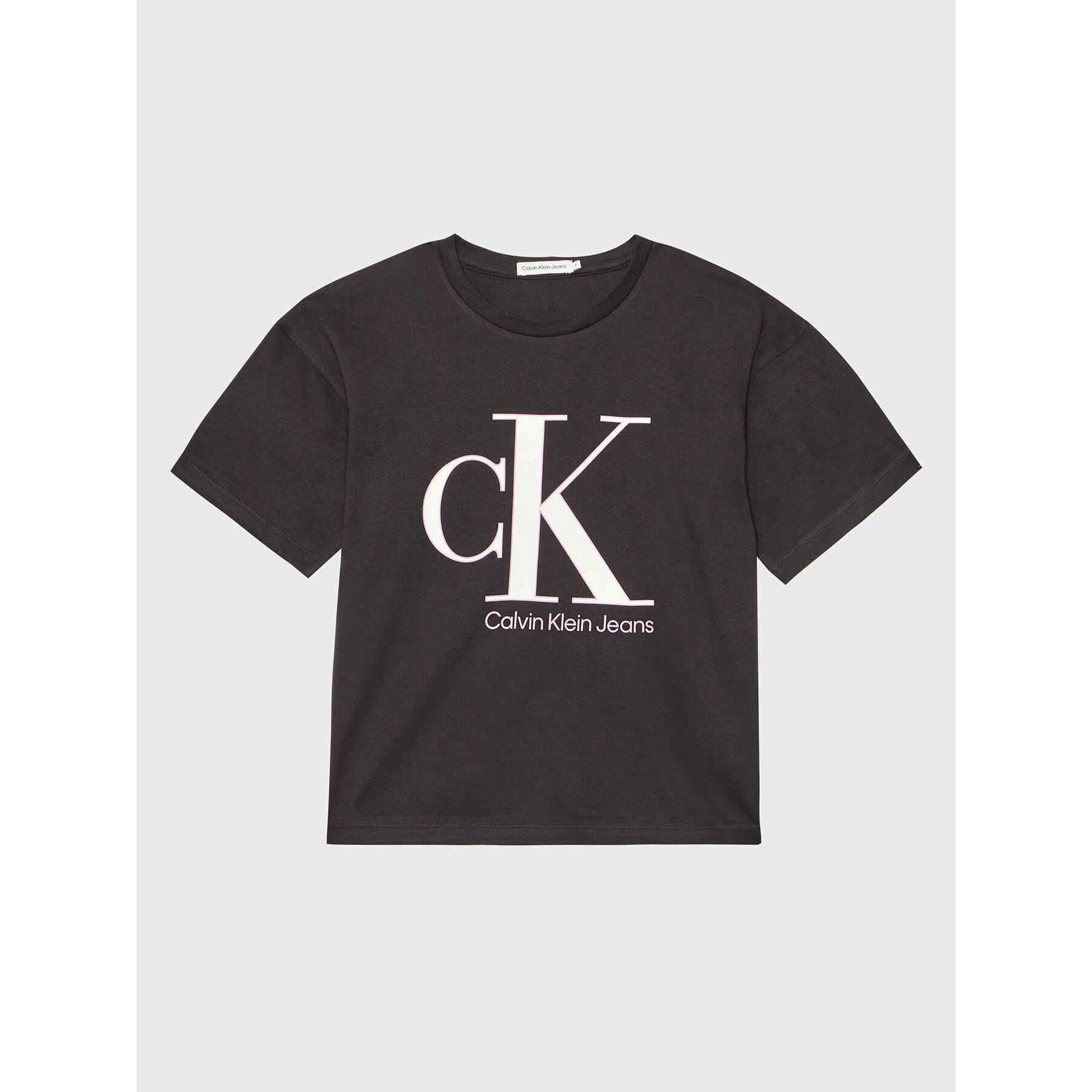 Calvin Klein Jeans Tricou Reveal Monogram IG0IG01939 Negru Regular Fit - Pled.ro