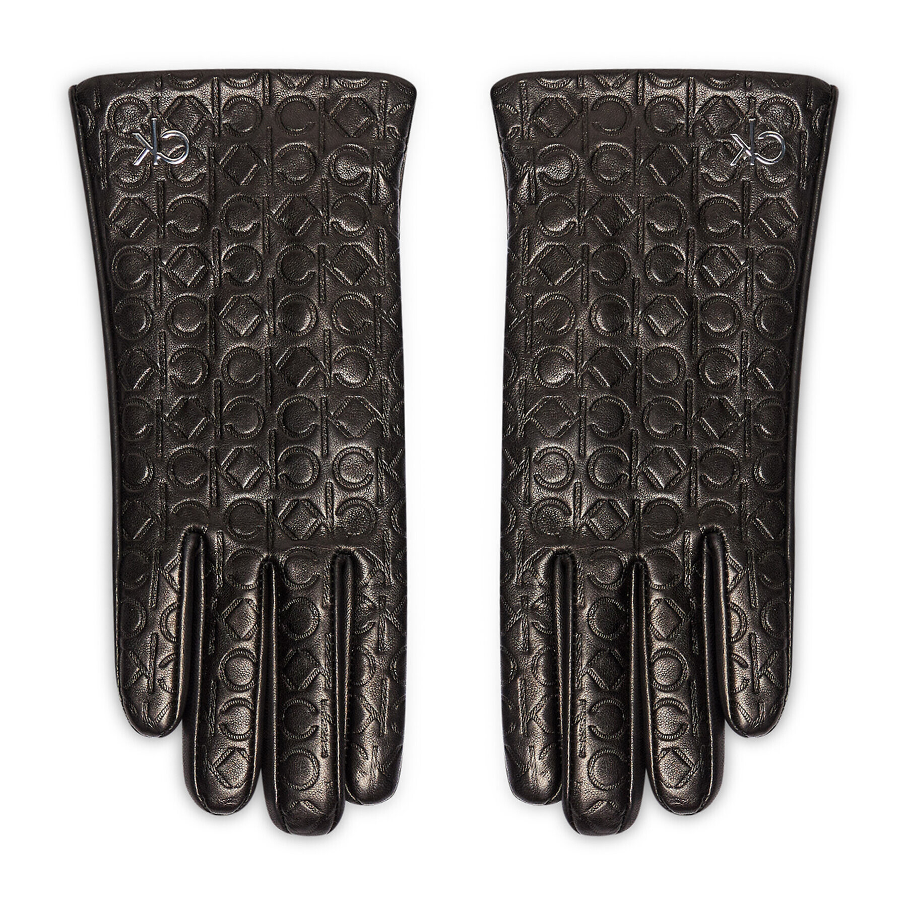 Calvin Klein Mănuși de Damă Re-Lock Embossed Gloves K60K608509 Negru - Pled.ro