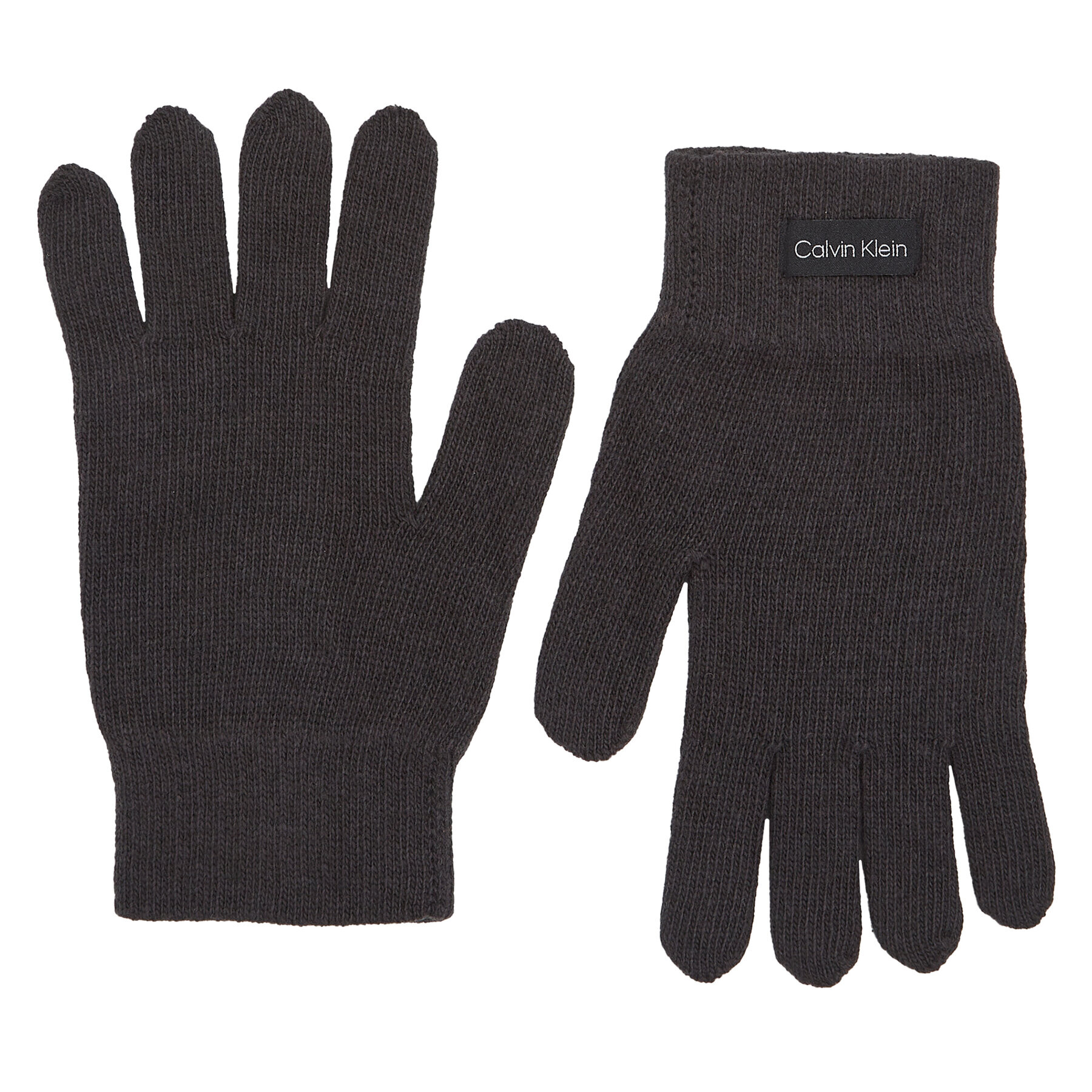 Calvin Klein Mănuși de Damă Essential Knit Gloves K60K611167 Negru - Pled.ro