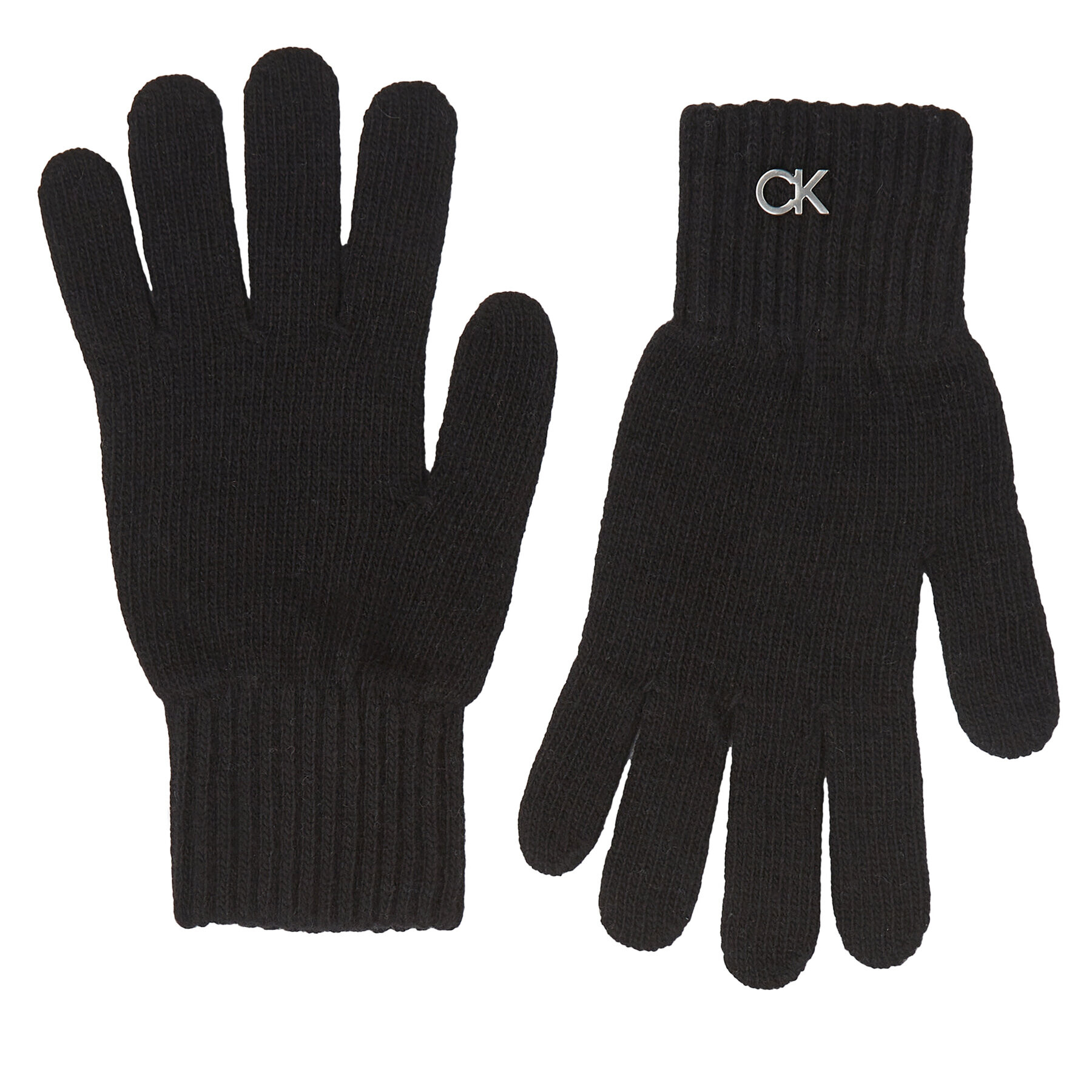 Calvin Klein Mănuși de Damă Re-Lock Knit Gloves K60K611164 Negru - Pled.ro