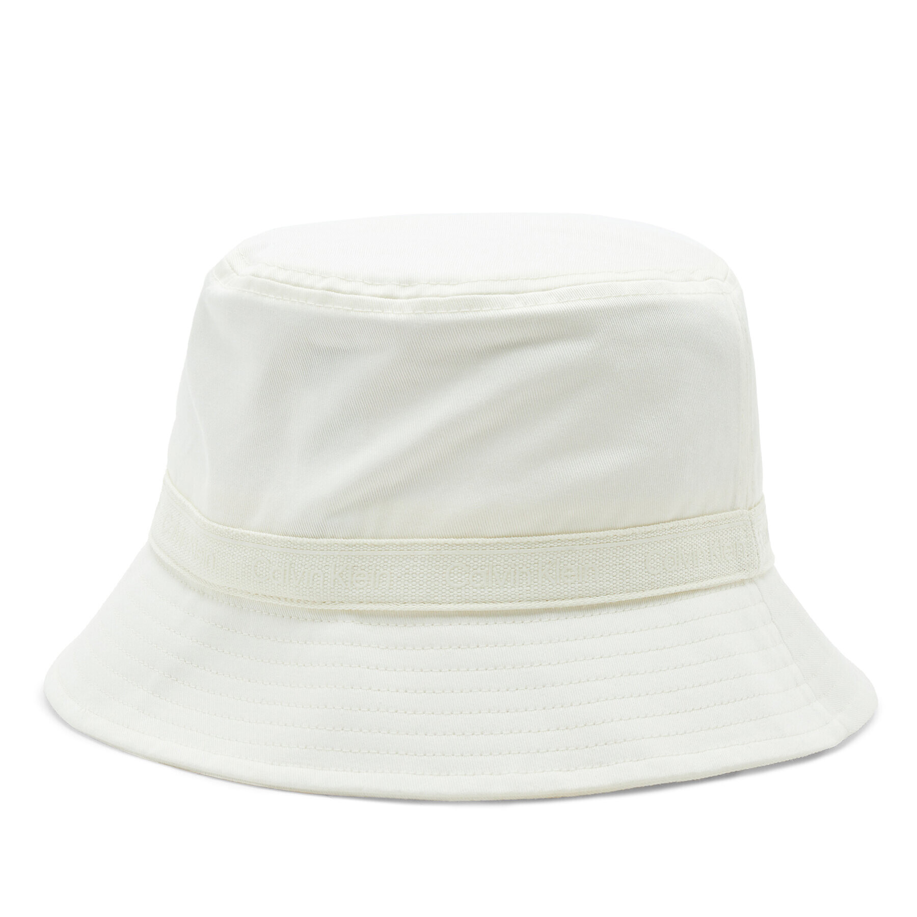 Calvin Klein Pălărie Lego Tape Bucket Hat K60K610519 Alb - Pled.ro