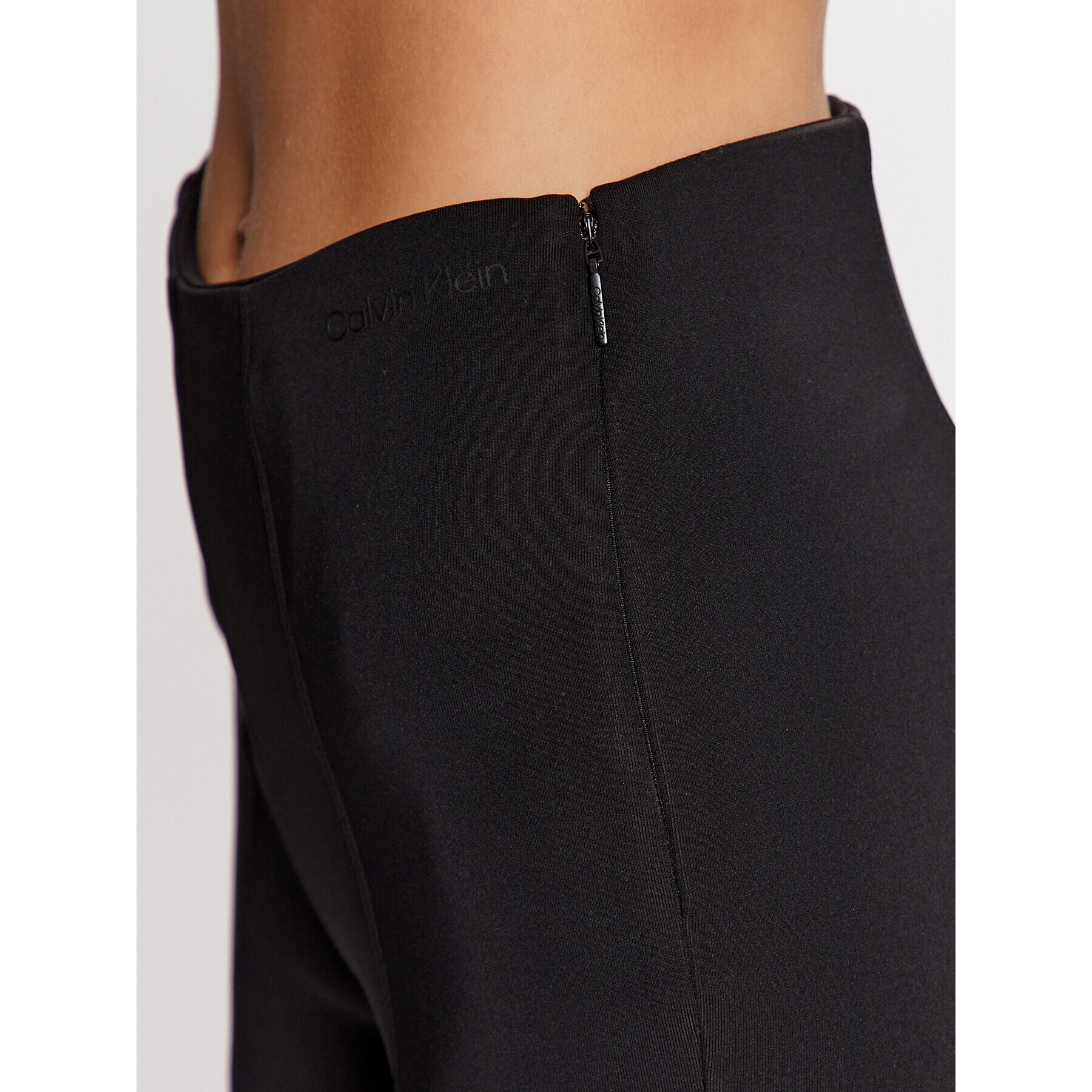 Calvin Klein Pantalon scurți din material Technical Knit Bike K20K205256 Negru Slim Fit - Pled.ro