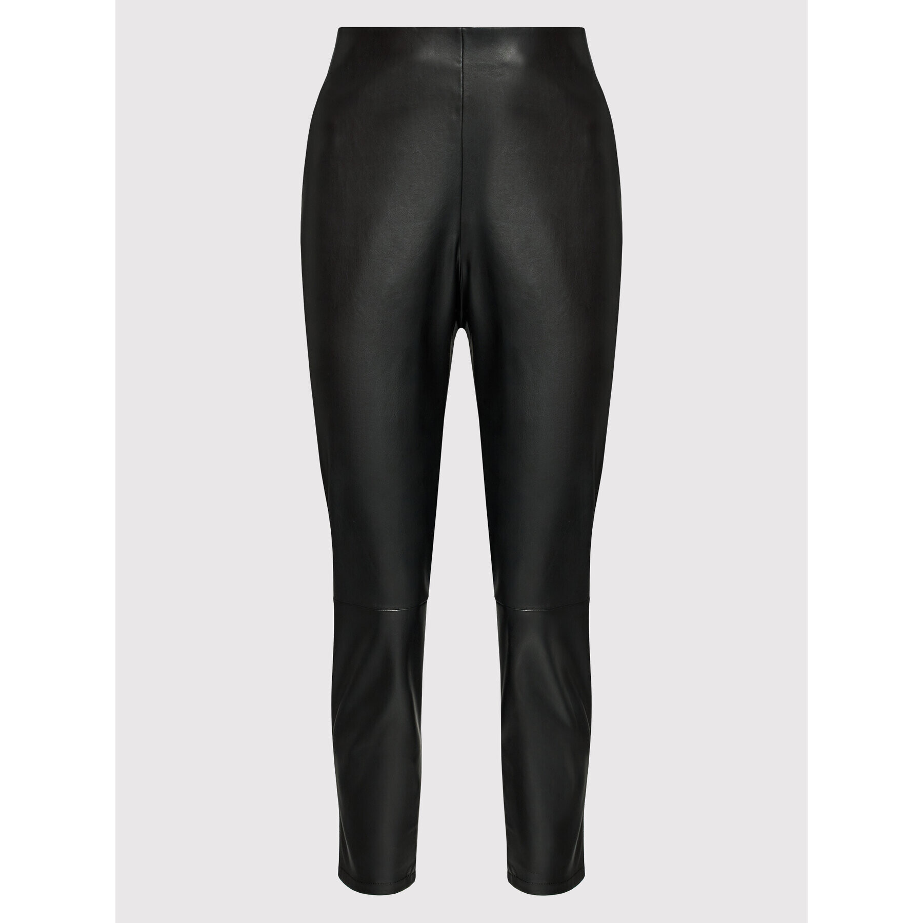 Calvin Klein Pantaloni din imitație de piele Essential K20K202685 Negru Slim Fit - Pled.ro