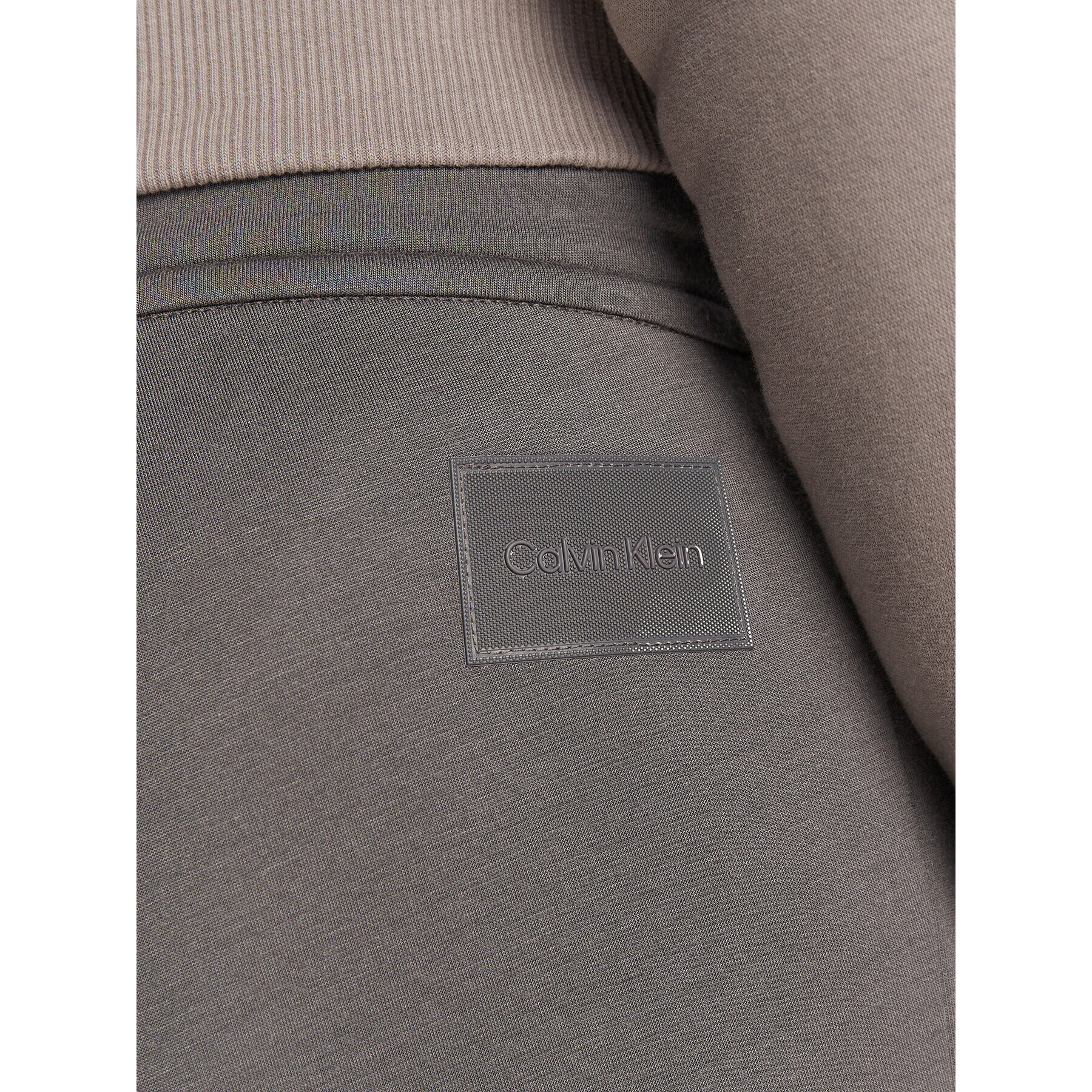 Calvin Klein Pantaloni trening Iconic K10K110196 Gri Relaxed Fit - Pled.ro