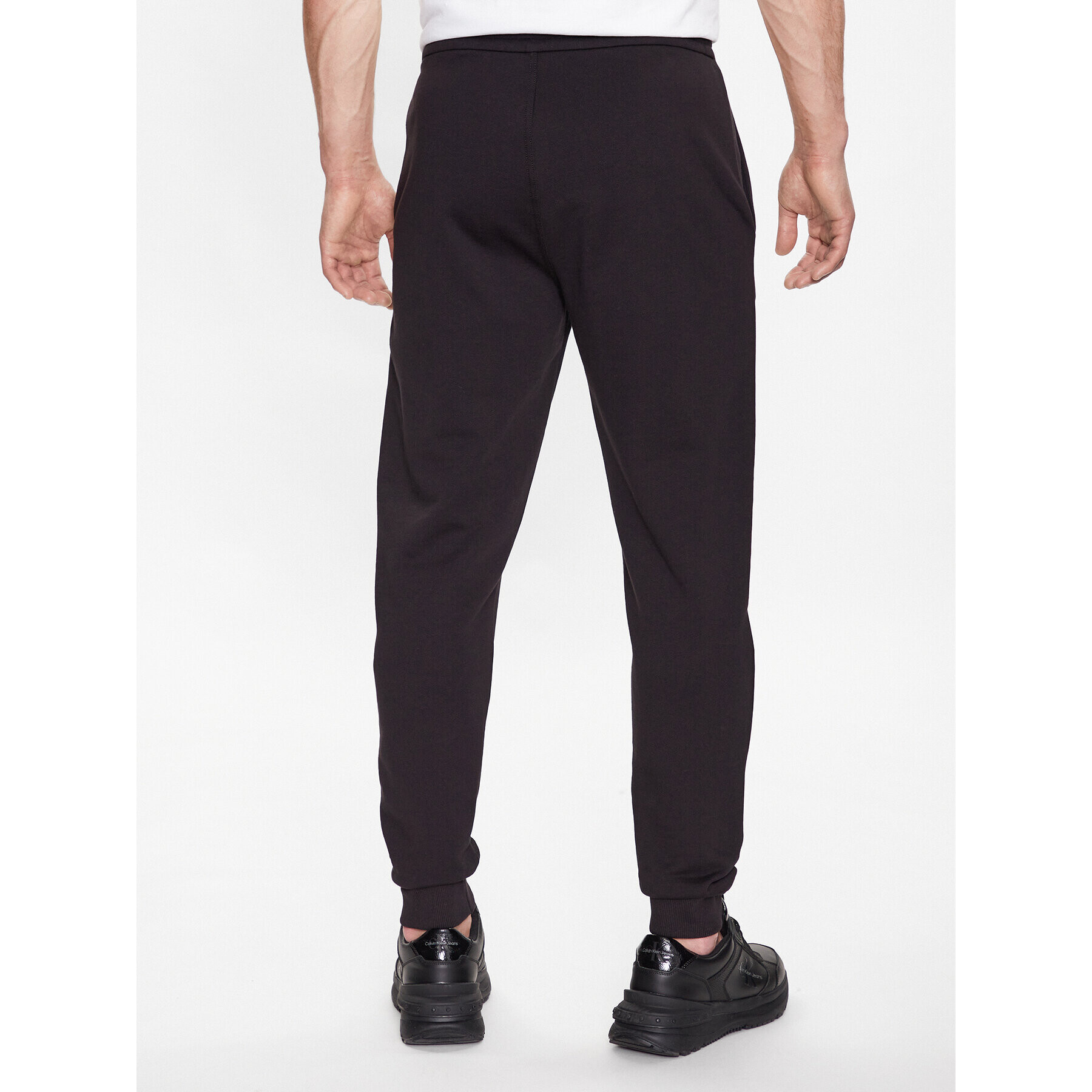 Calvin Klein Pantaloni trening K10K111875 Negru Regular Fit - Pled.ro