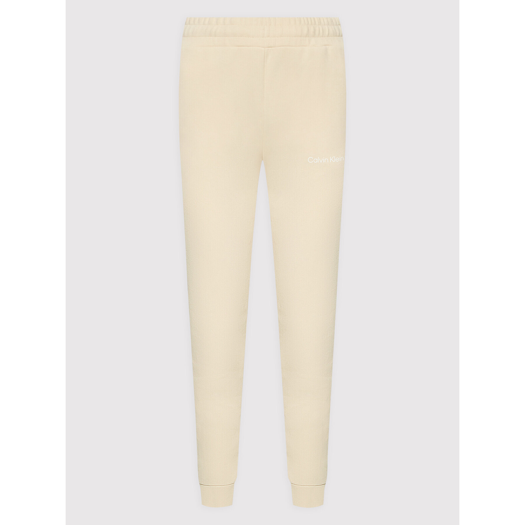 Calvin Klein Pantaloni trening K20K204424 Bej Regular Fit - Pled.ro