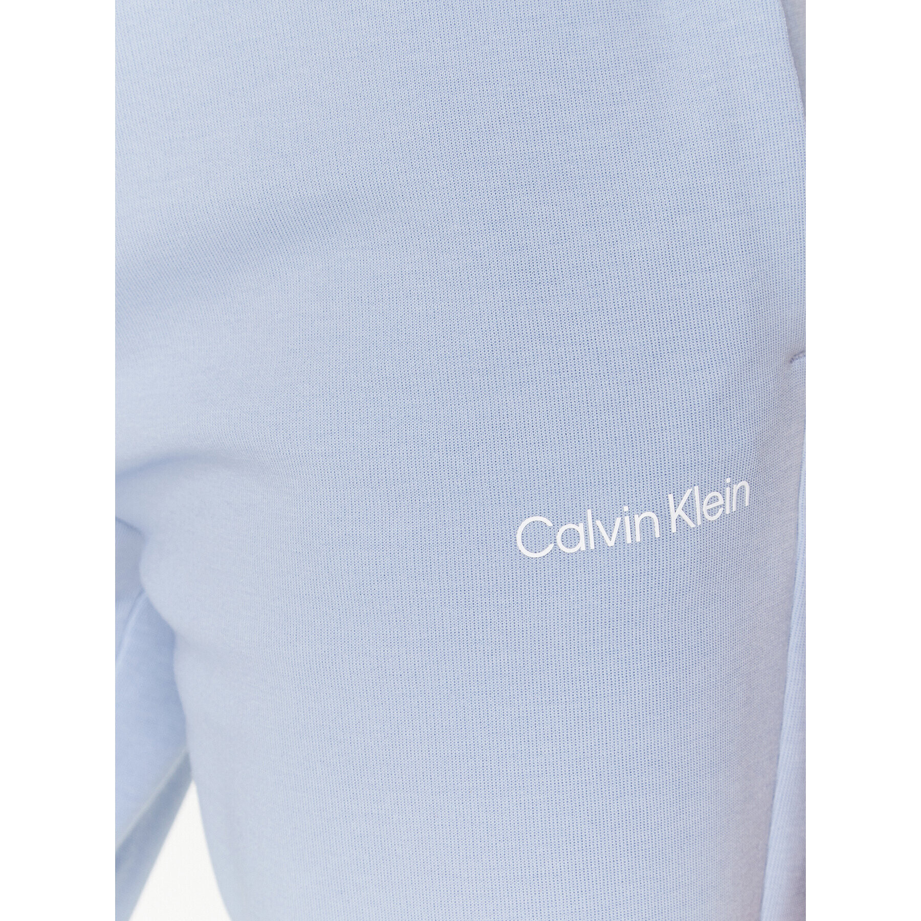 Calvin Klein Pantaloni trening Micro Logo Essential K20K204424 Albastru Regular Fit - Pled.ro