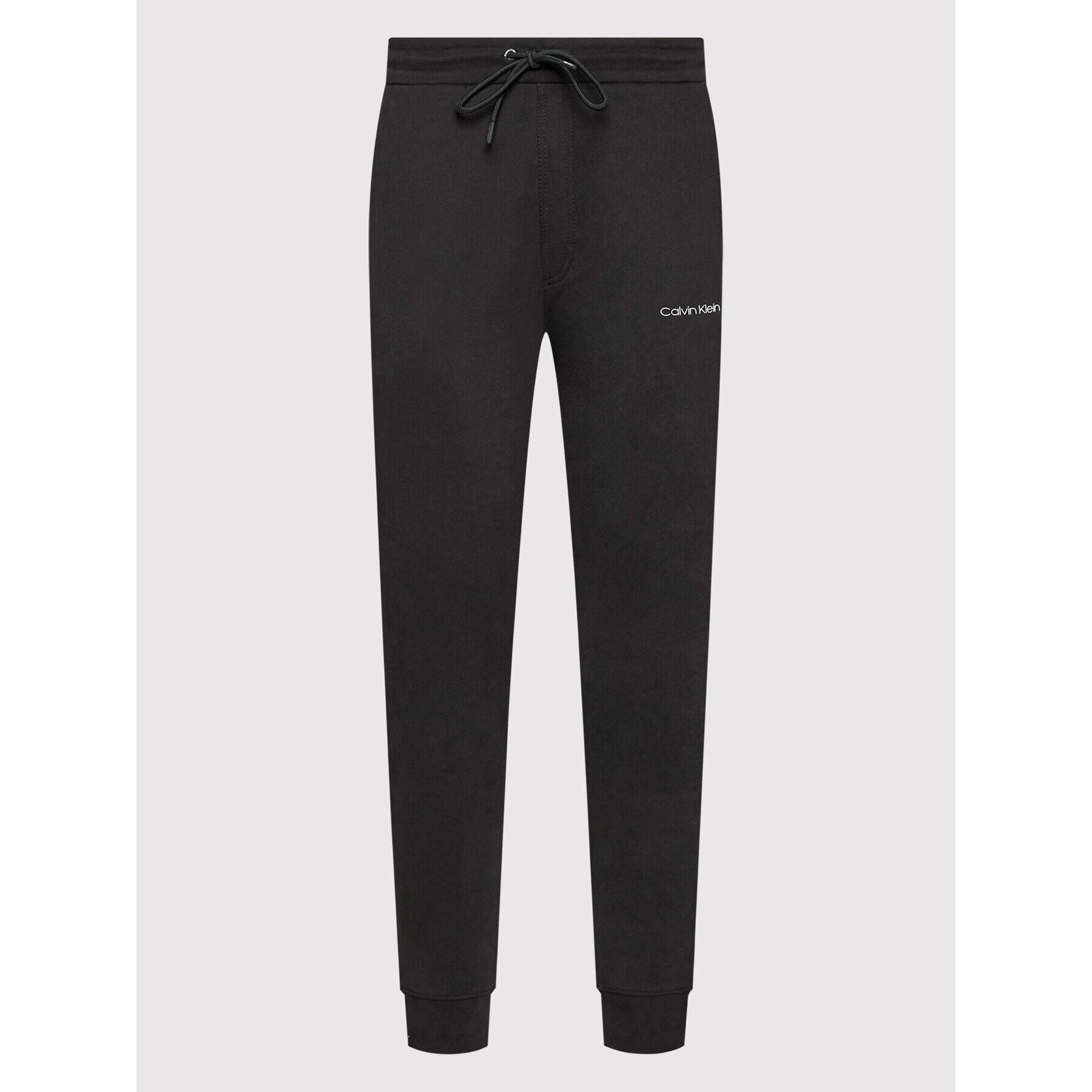 Calvin Klein Pantaloni trening Small Logo K10K107954 Negru Regular Fit - Pled.ro