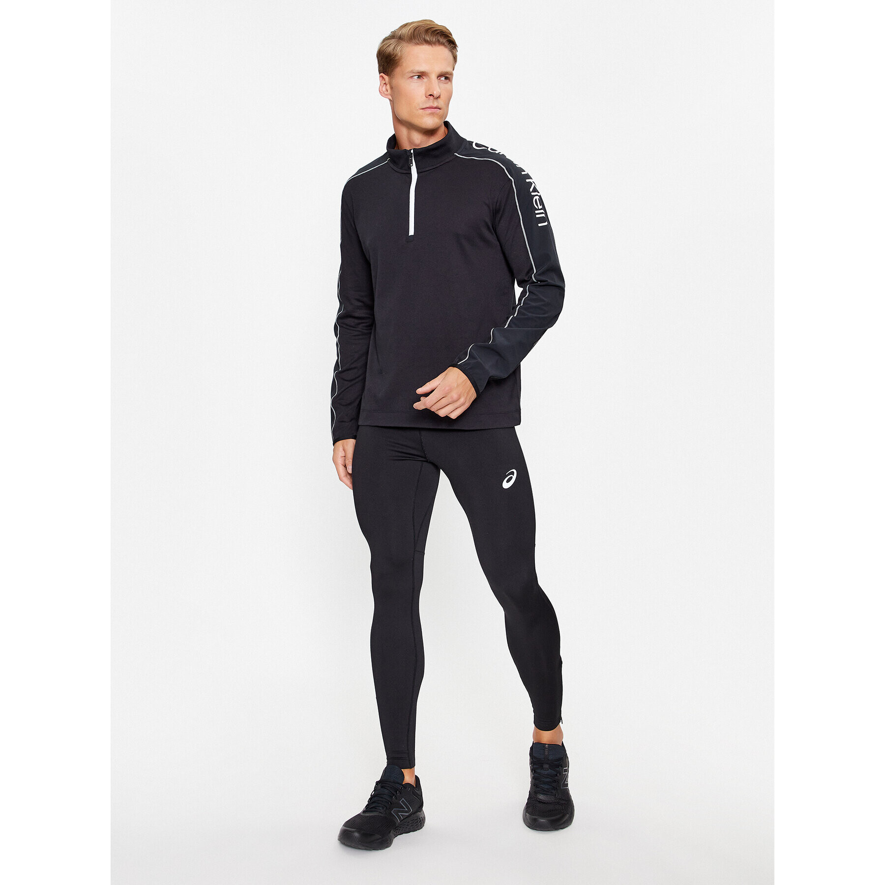 Calvin Klein Performance Bluză 00GMF3K209 Negru Regular Fit - Pled.ro