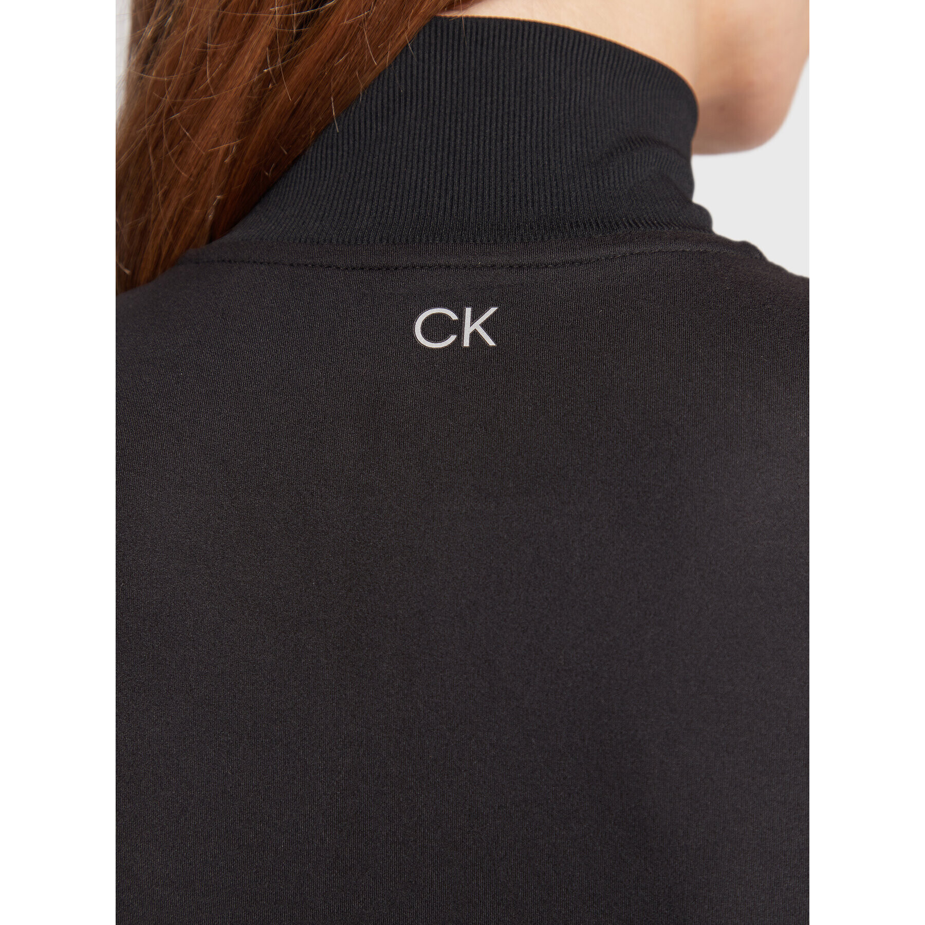 Calvin Klein Performance Bluză 00GWF2K200 Negru Slim Fit - Pled.ro