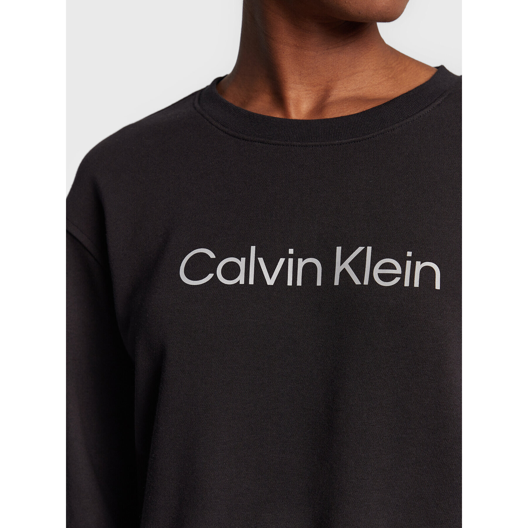 Calvin Klein Performance Bluză 00GWS2W312 Negru Regular Fit - Pled.ro