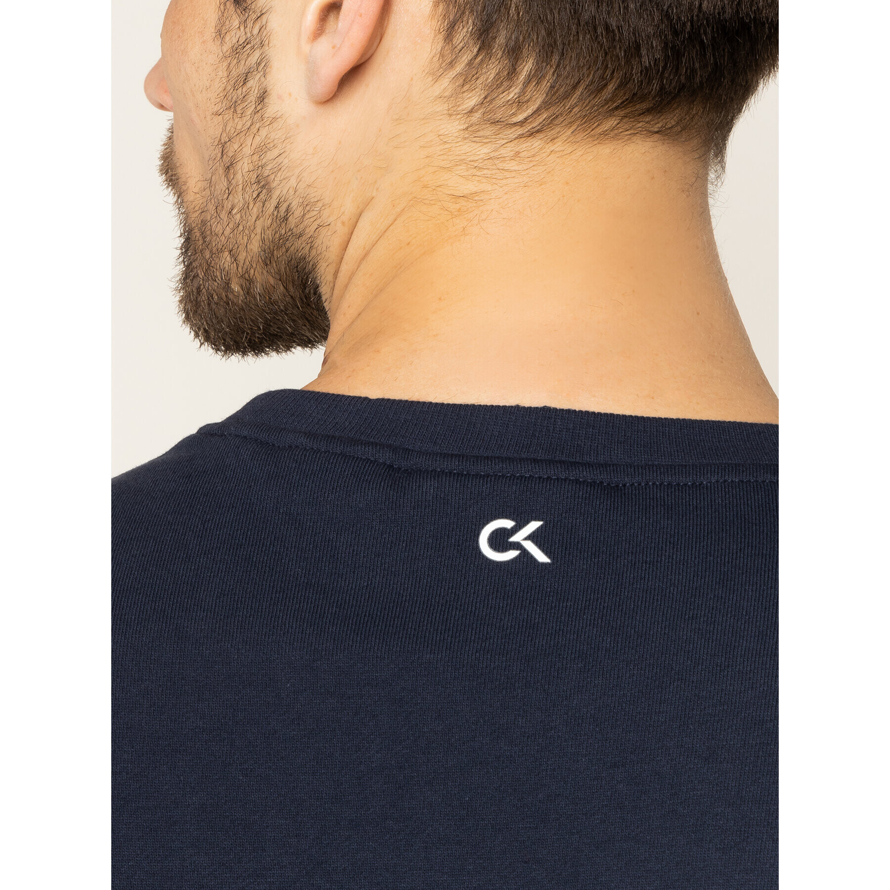 Calvin Klein Performance Bluză Pullover 00GMS0W367 Bleumarin Regular Fit - Pled.ro