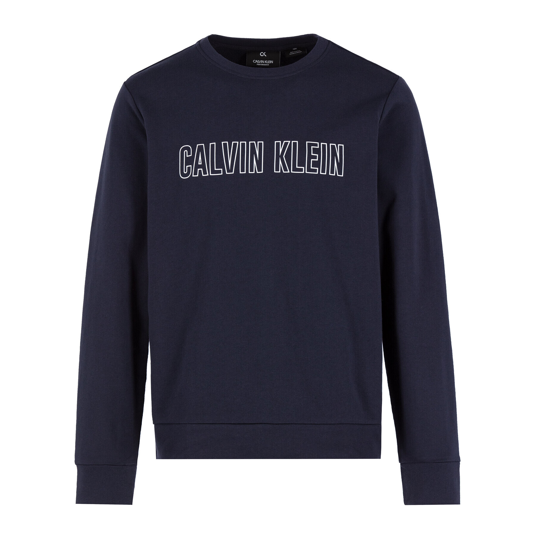 Calvin Klein Performance Bluză Pullover 00GMS0W367 Bleumarin Regular Fit - Pled.ro