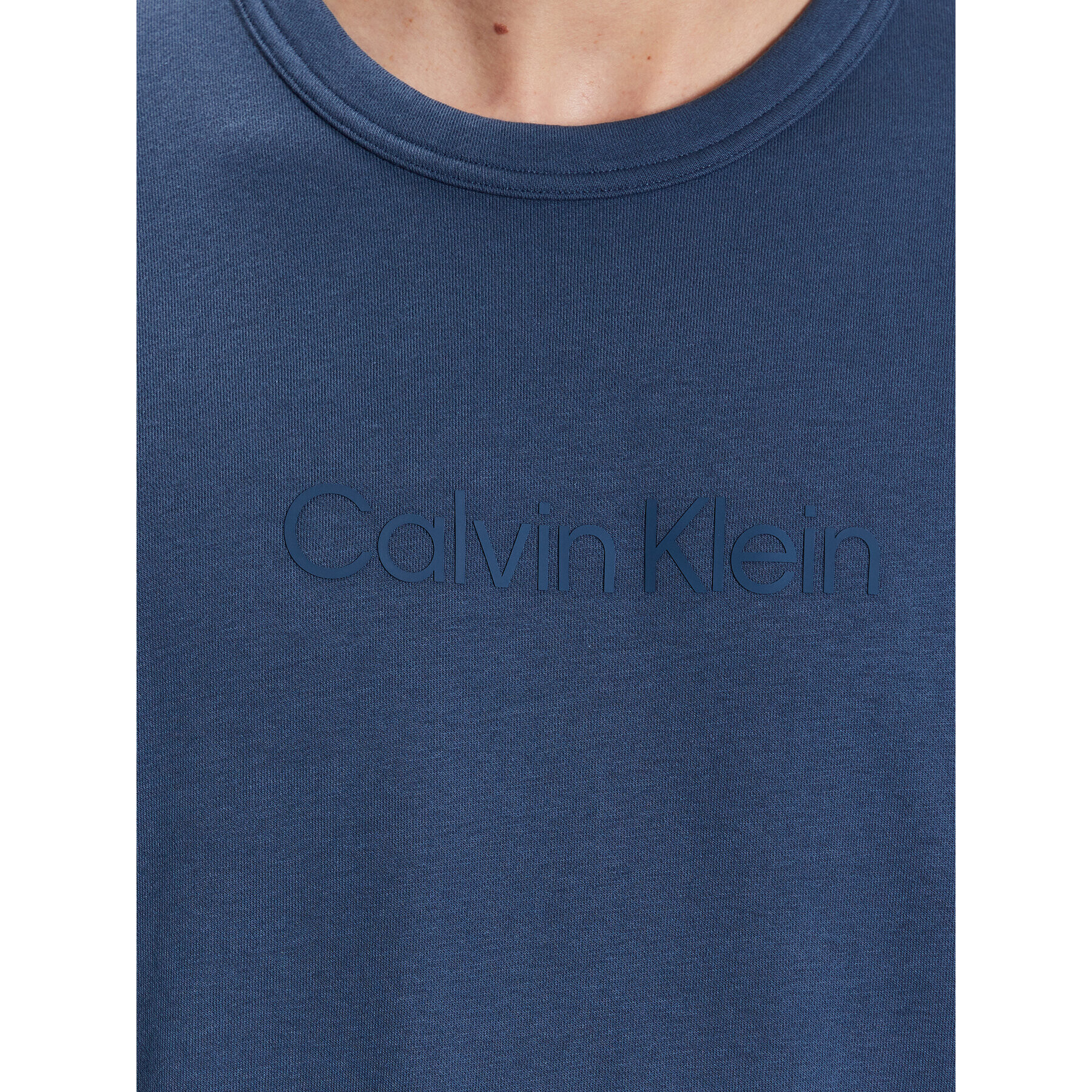 Calvin Klein Performance Bluză Pullover 00GMS3W302 Albastru Regular Fit - Pled.ro