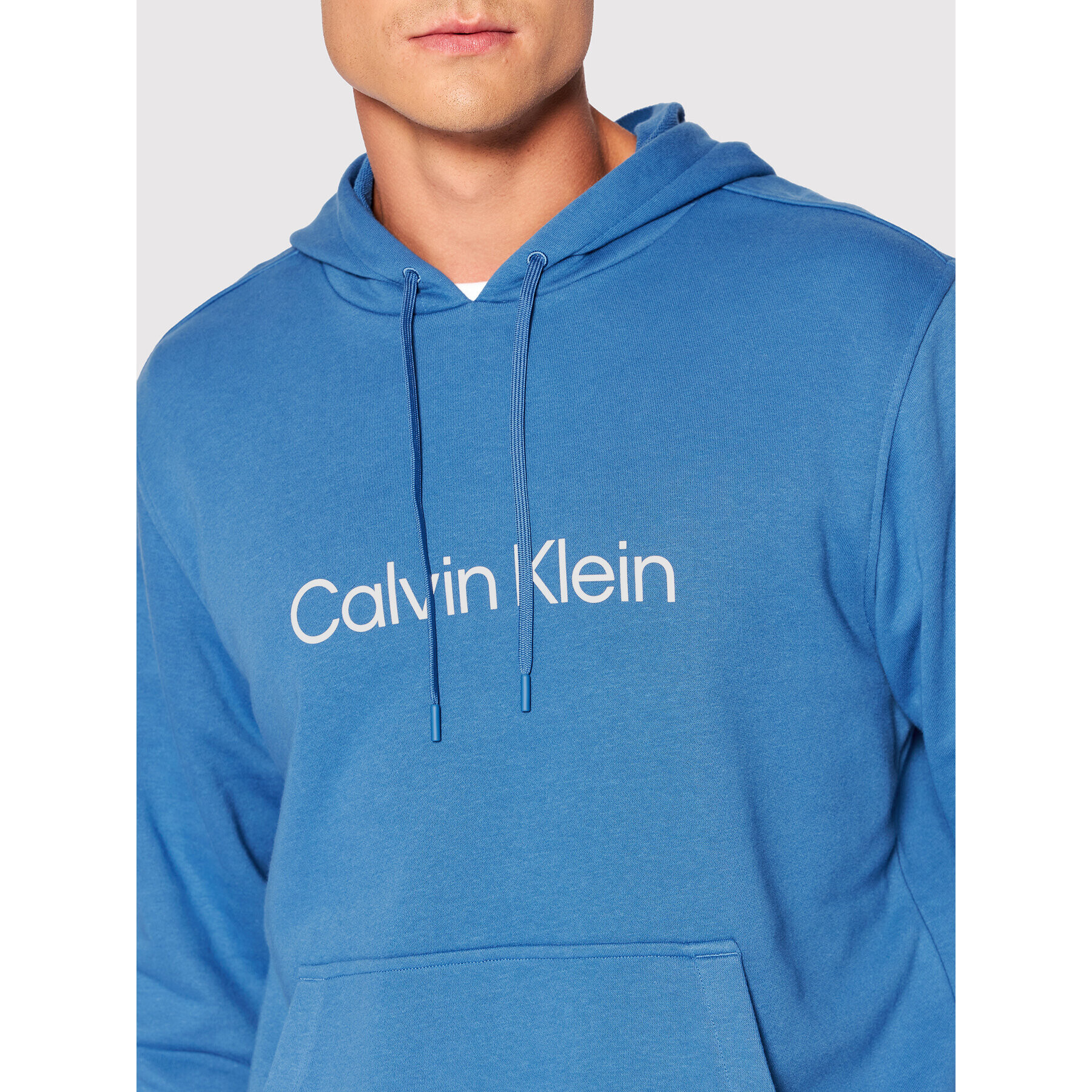 Calvin Klein Performance Bluză 00GMS2W304 Albastru Regular Fit - Pled.ro