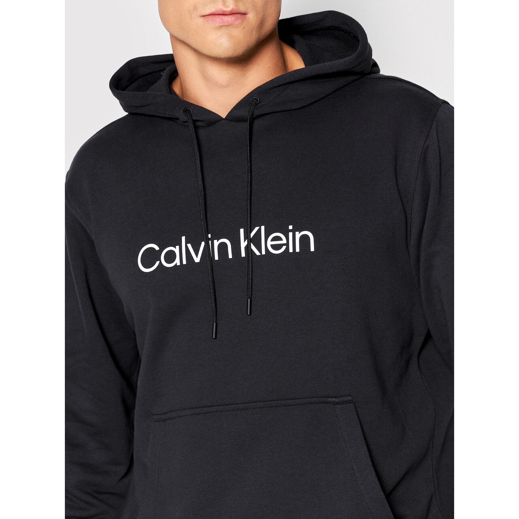 Calvin Klein Performance Bluză 00GMS2W304 Negru Regular Fit - Pled.ro