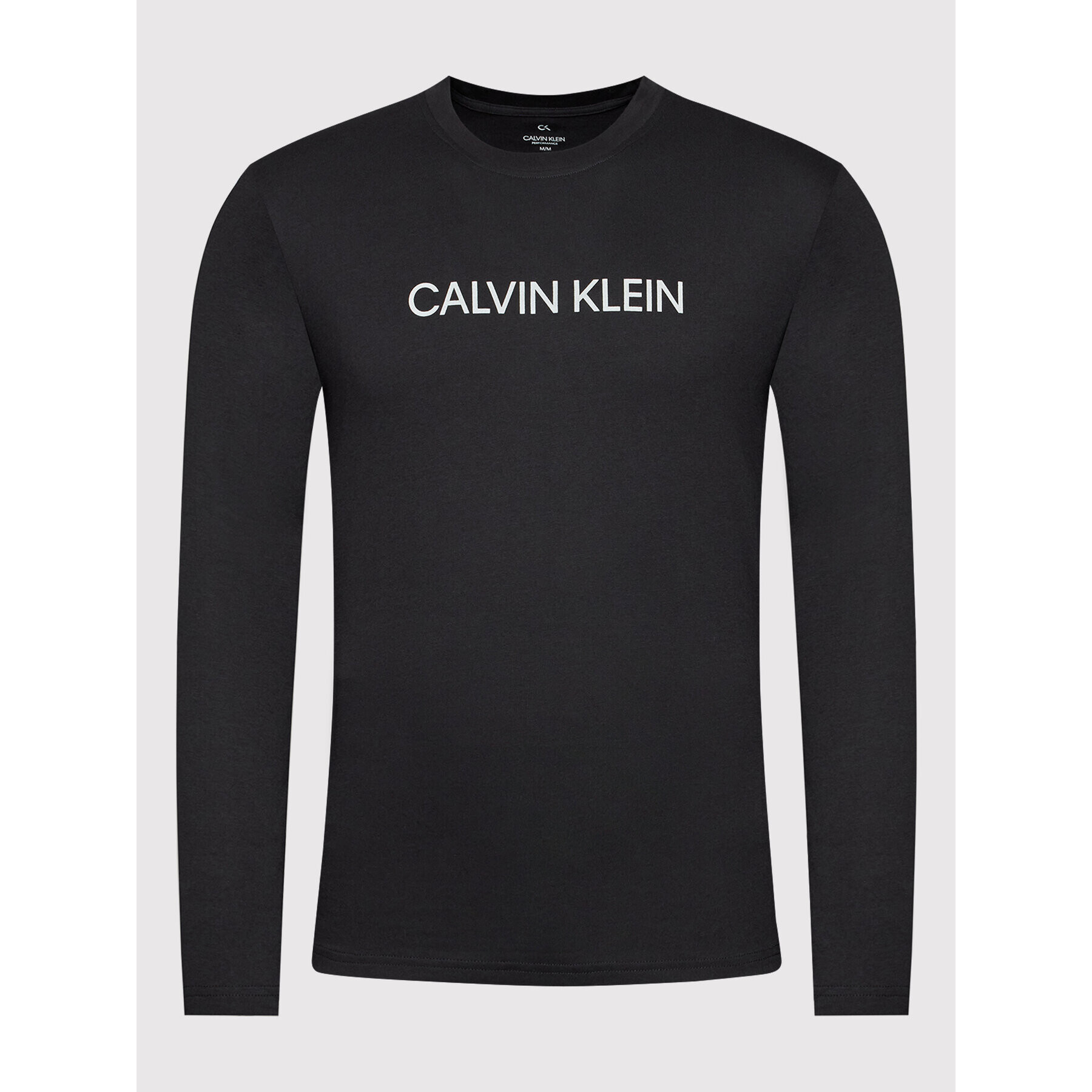 Calvin Klein Performance Longsleeve 00GMF1K200 Negru Regular Fit - Pled.ro