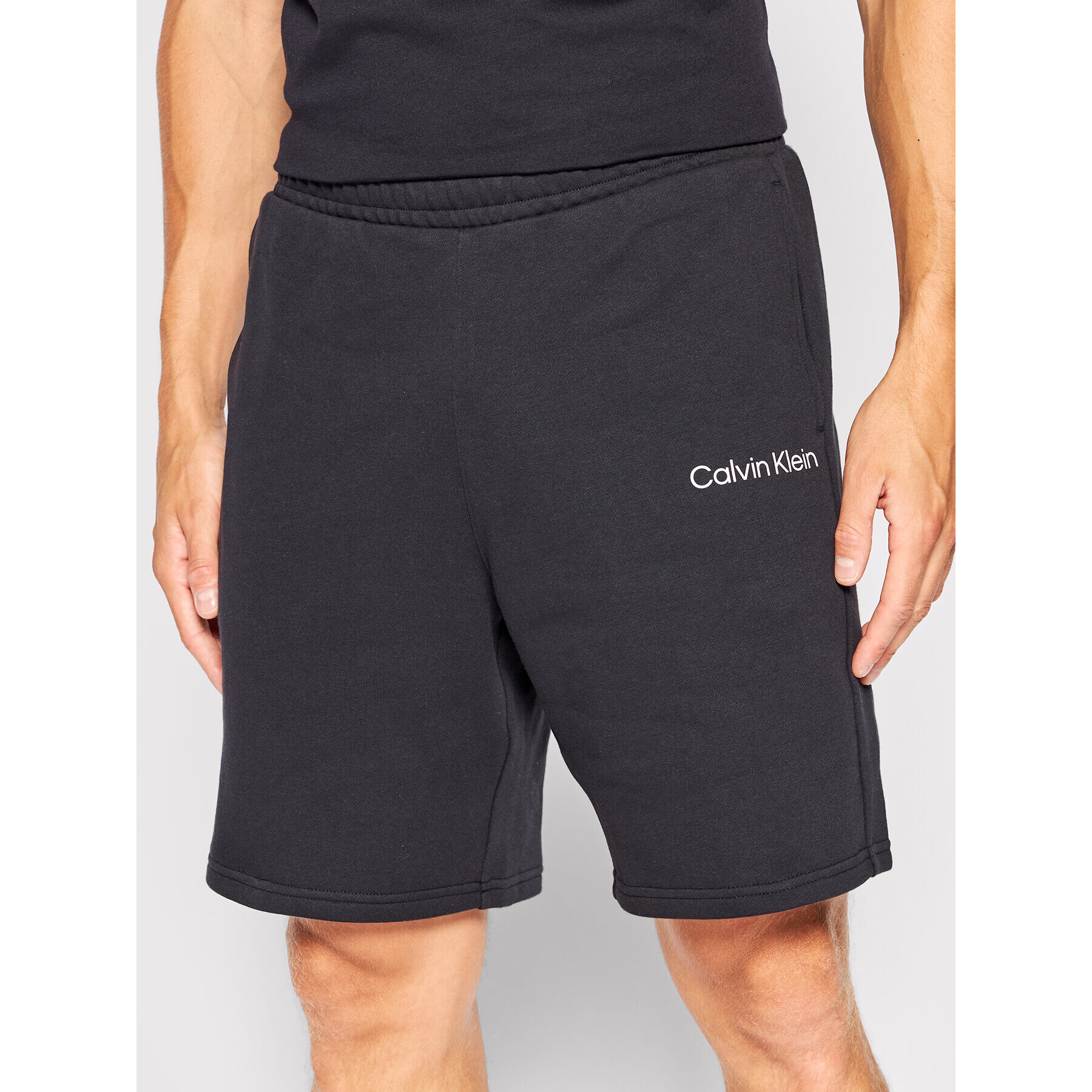 Calvin Klein Performance Pantaloni scurți sport 00GMS2S804 Negru Regular Fit - Pled.ro