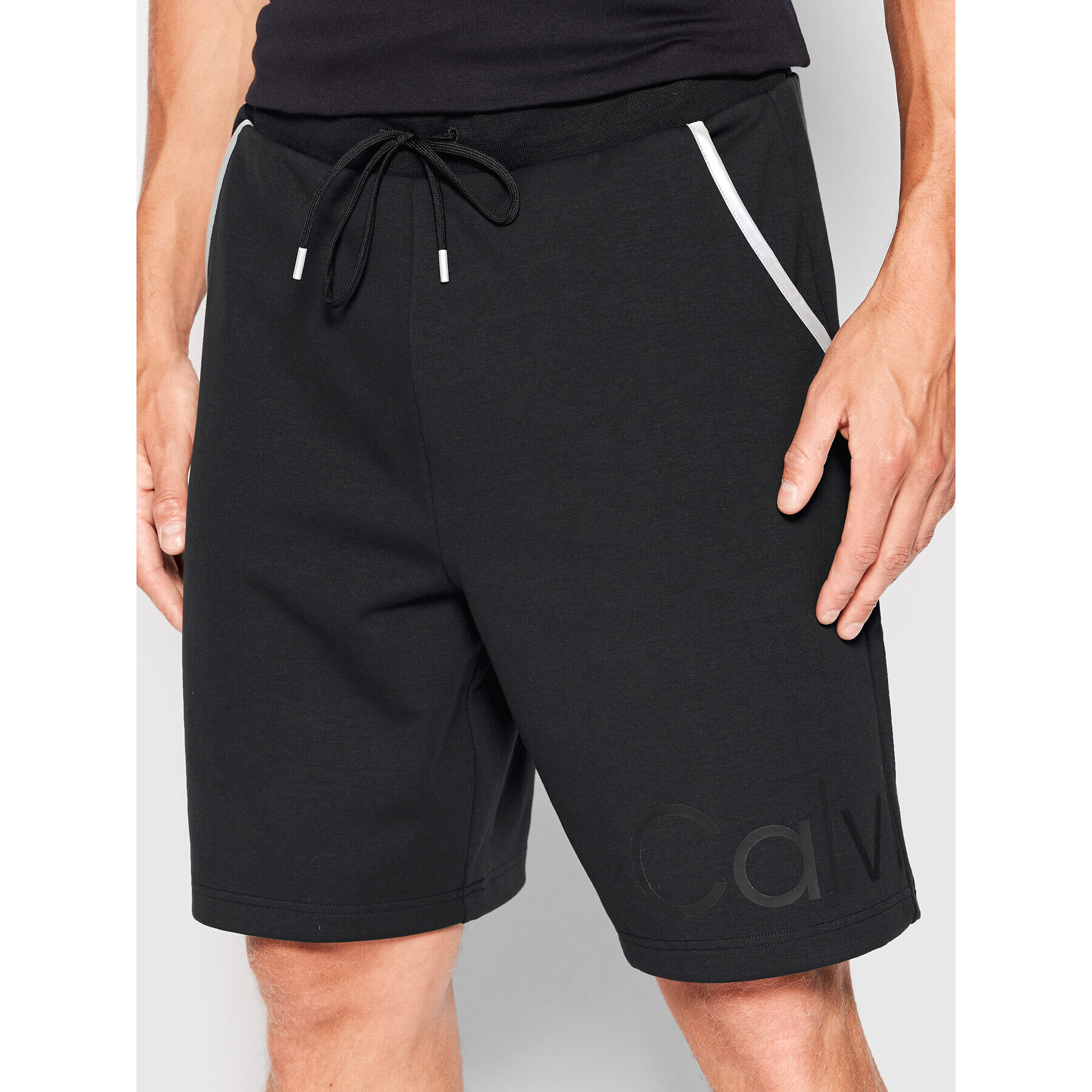 Calvin Klein Performance Pantaloni scurți sport 00GMS2S808 Negru Regular Fit - Pled.ro